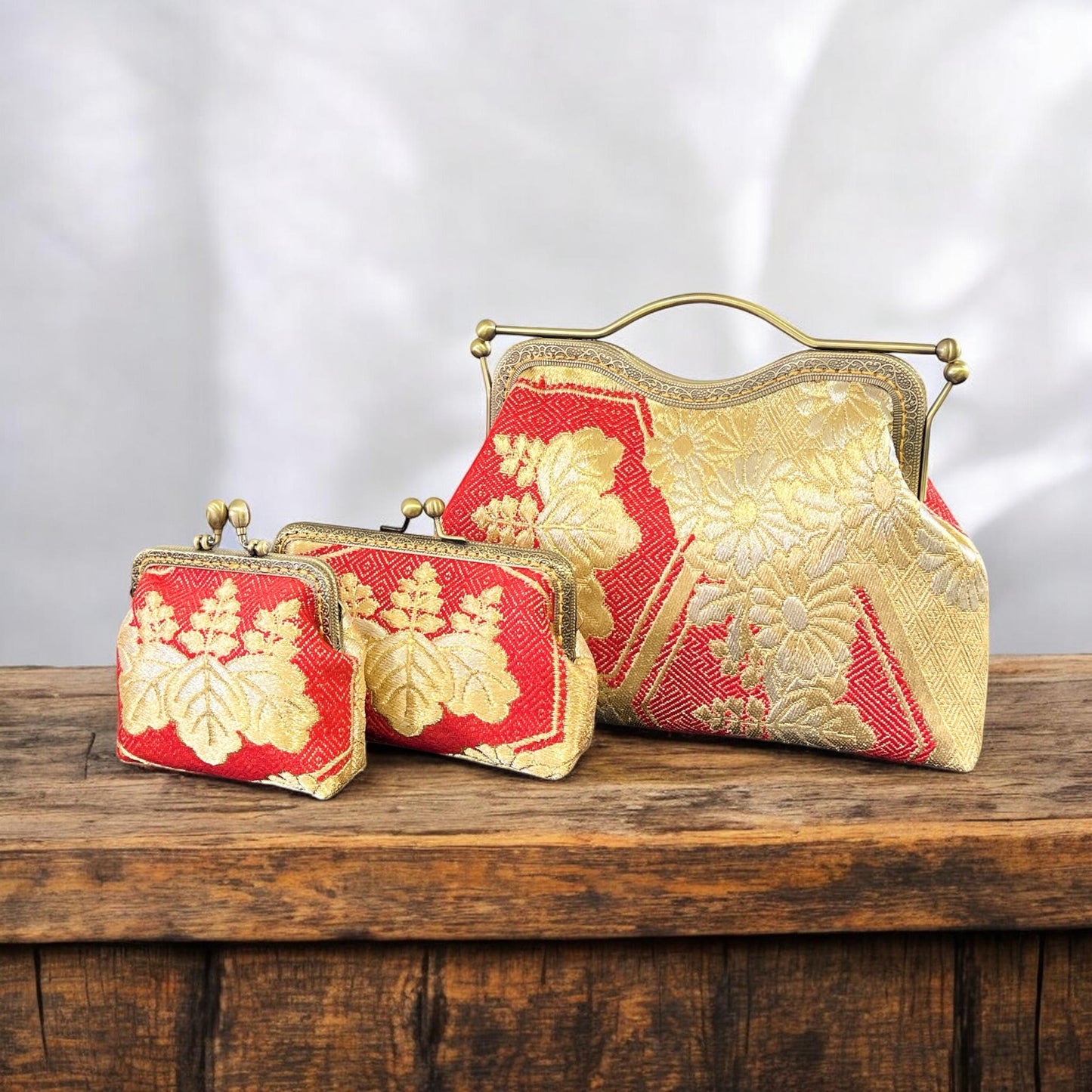 着物リメイクバッグ [No.1757]