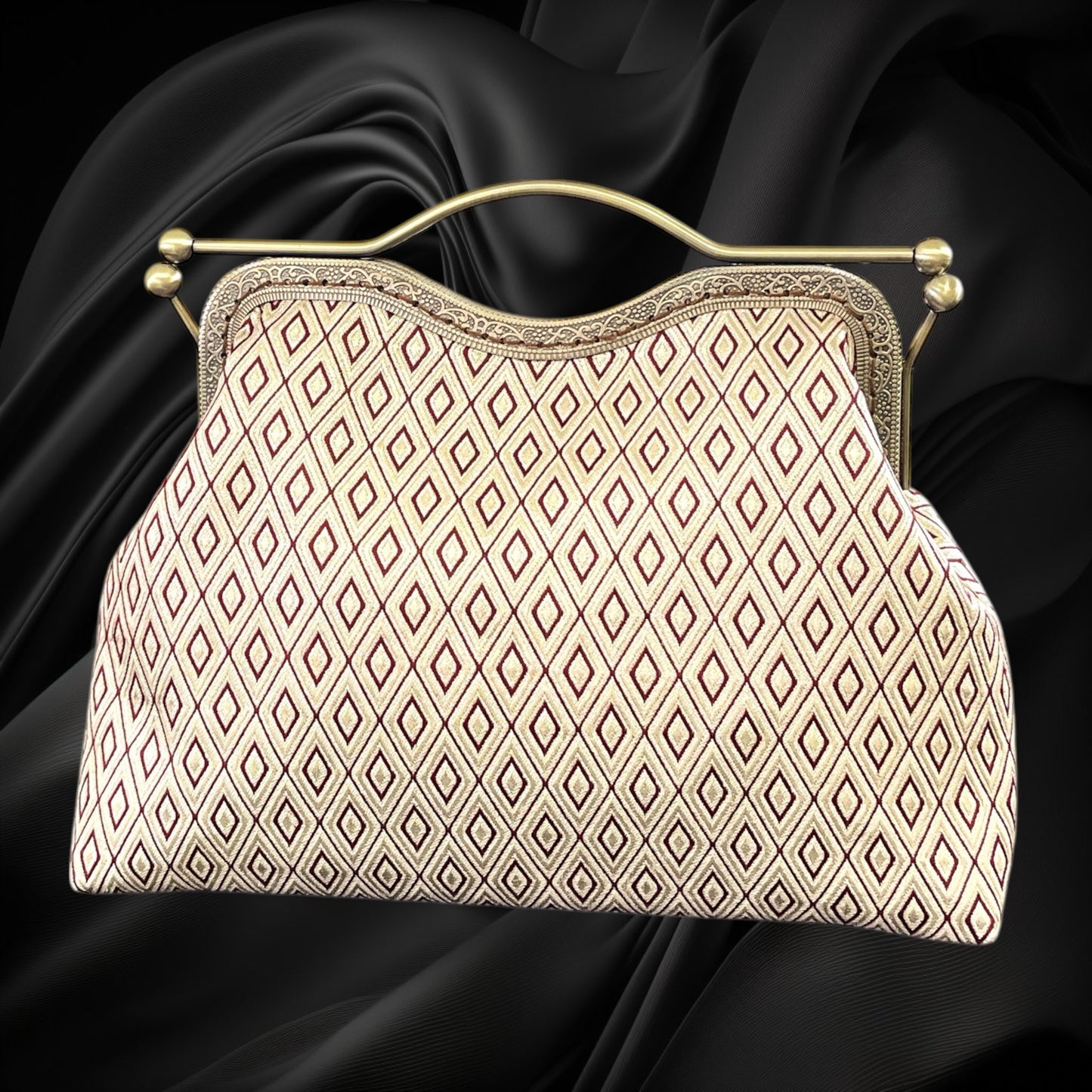 着物リメイクバッグ [No.1754]