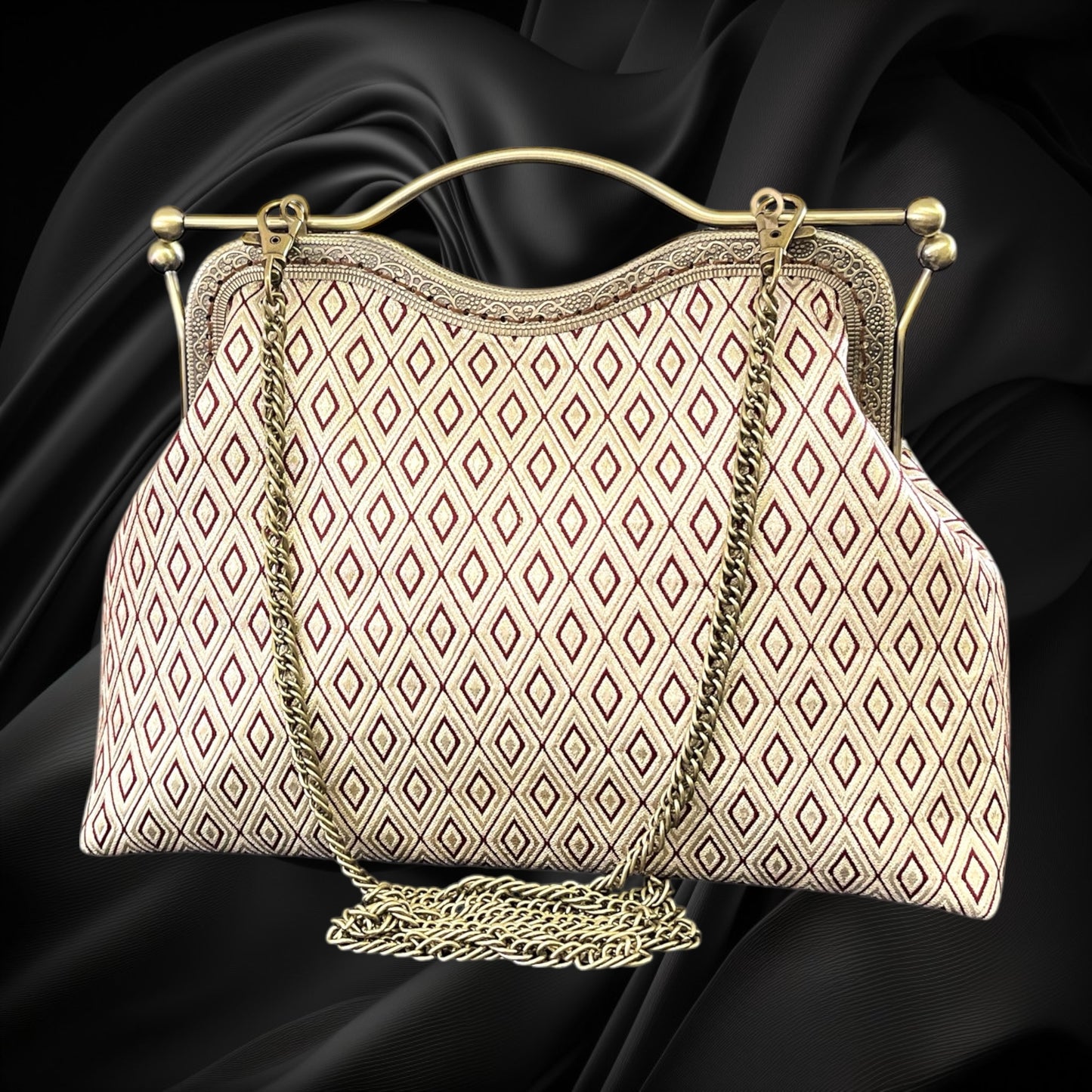 着物リメイクバッグ [No.1754]