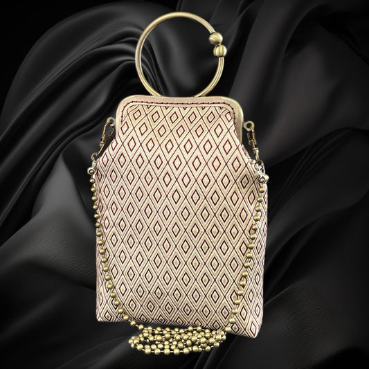 着物サコッシュ  スマホバッグ  [No.1762]