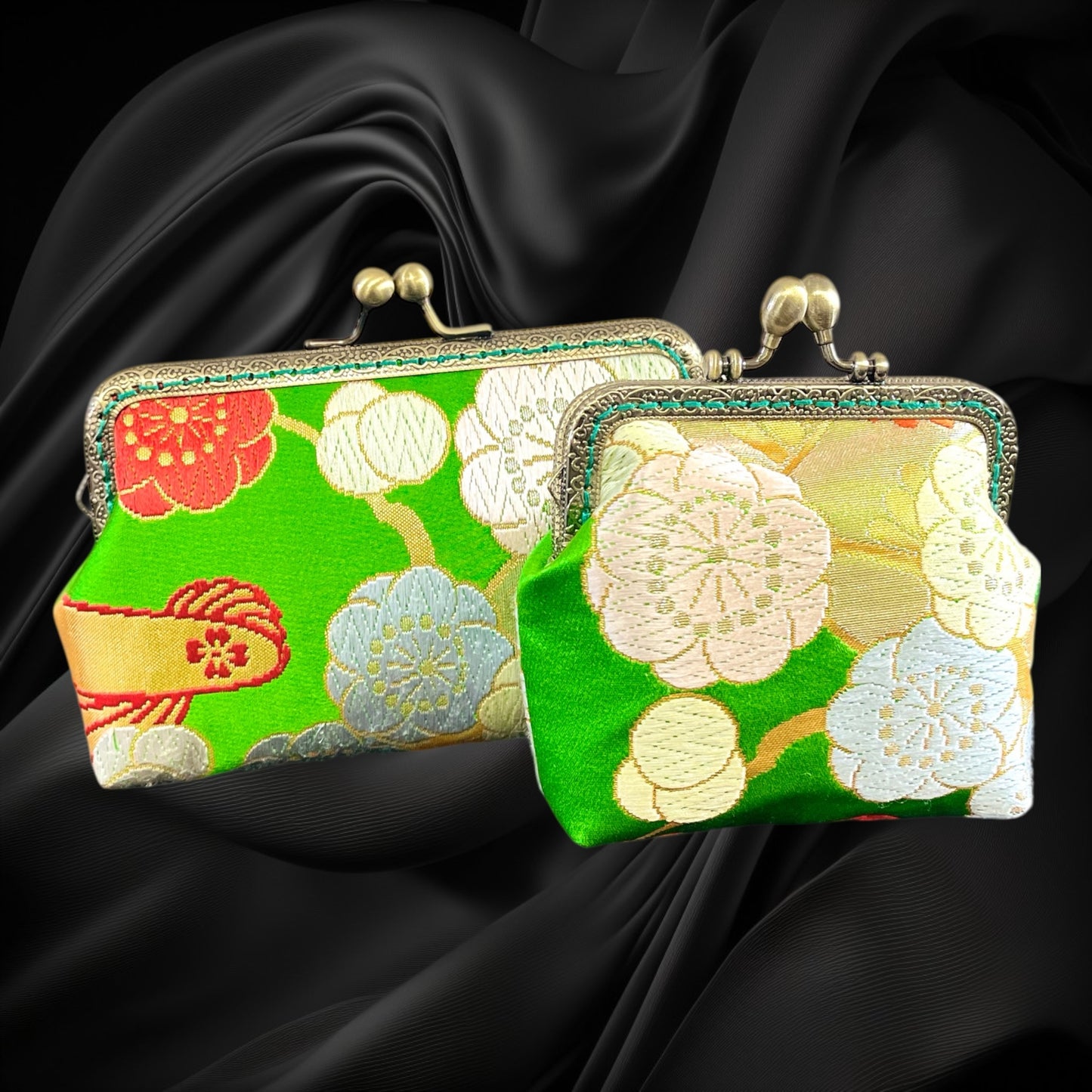 Kimono Remake Pouch [No.526]