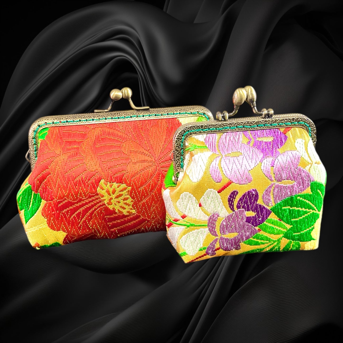 Kimono Remake Pouch [No.532]