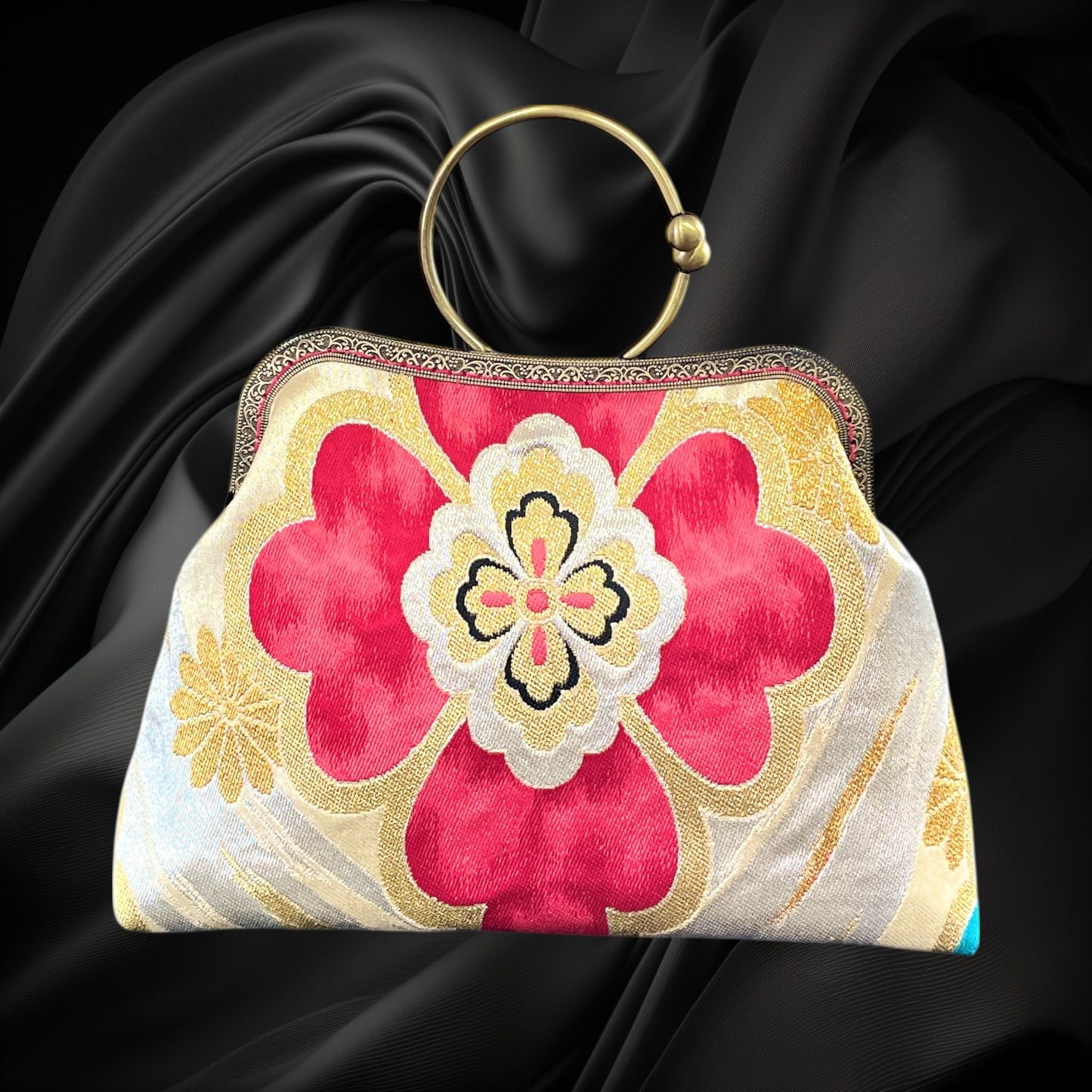 Kimono remake bag [No.1768]