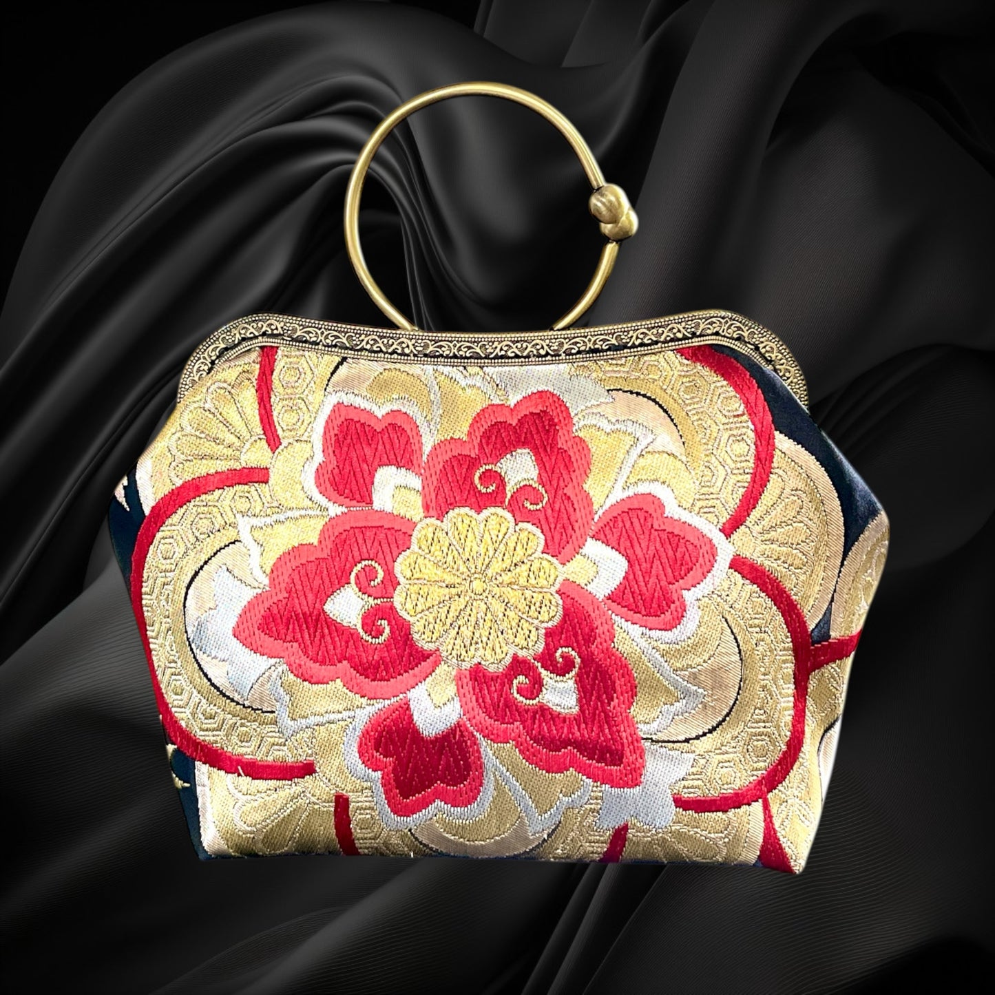 Kimono remake bag [No.1769]