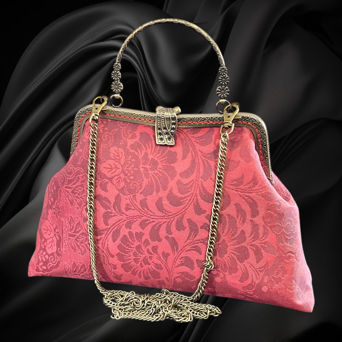 Kimono remake bag [No.1774]