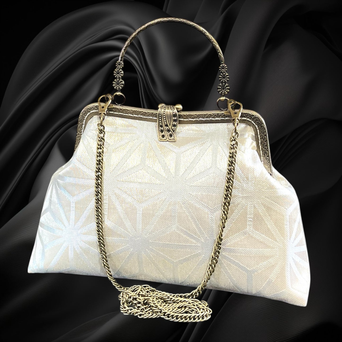 Kimono remake bag [No.1775]