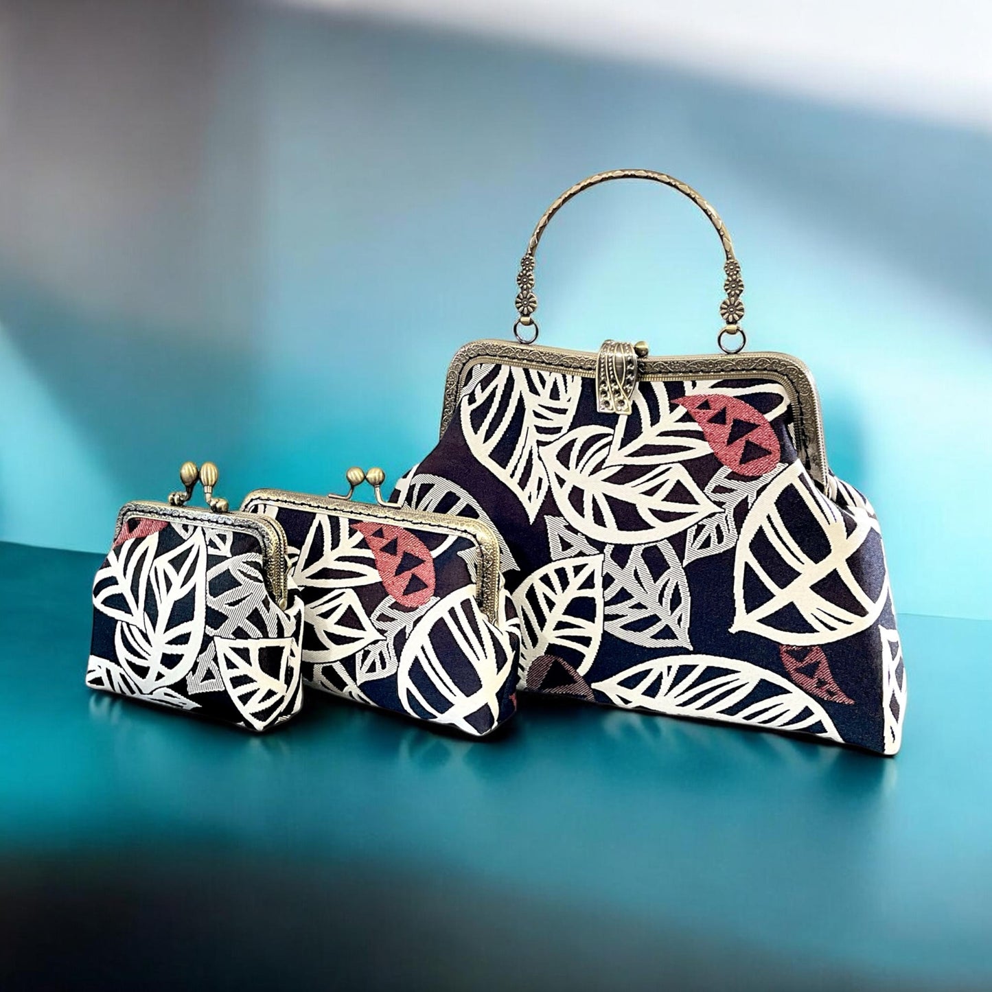 Kimono remake bag [No.1776]