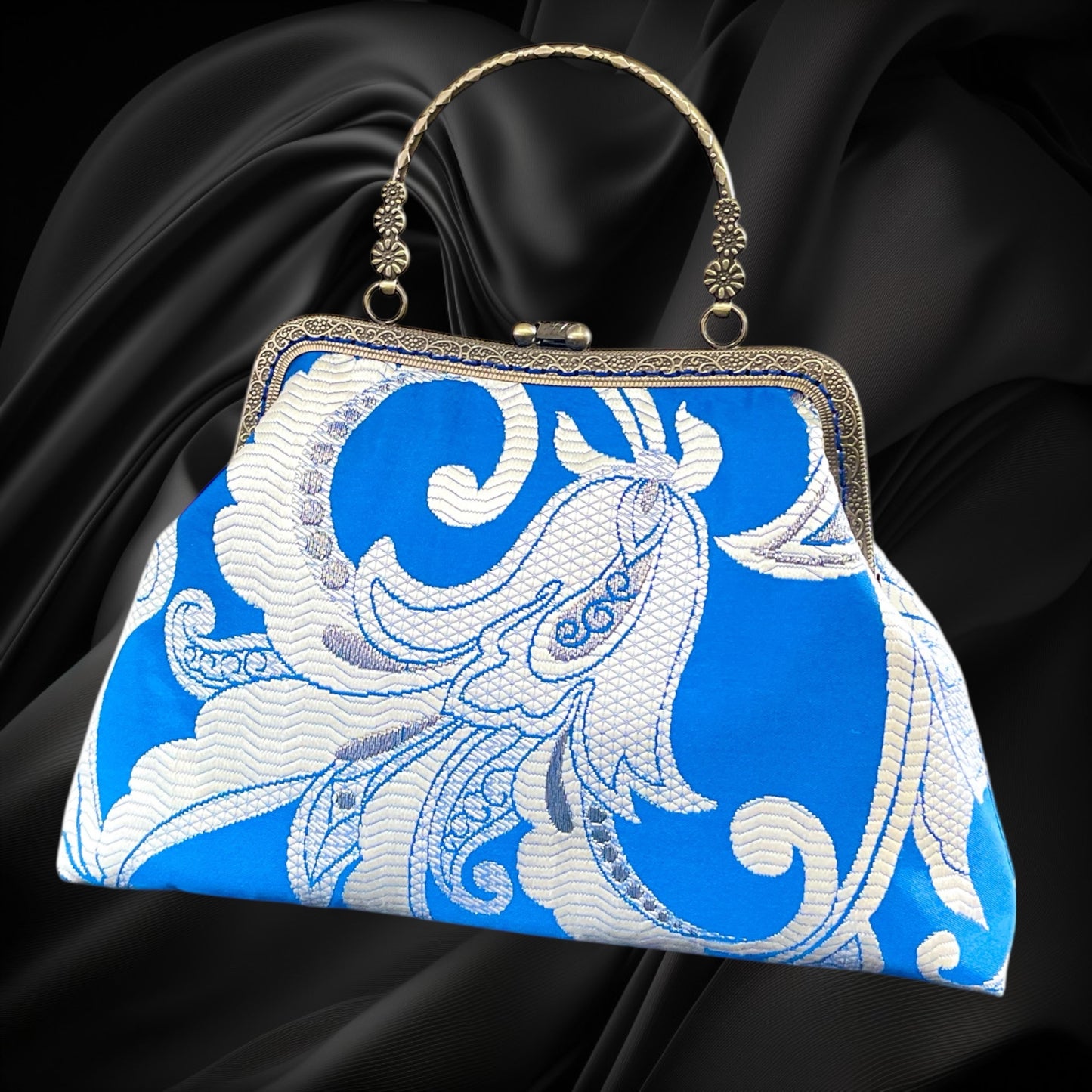 Kimono remake bag [No.1778]
