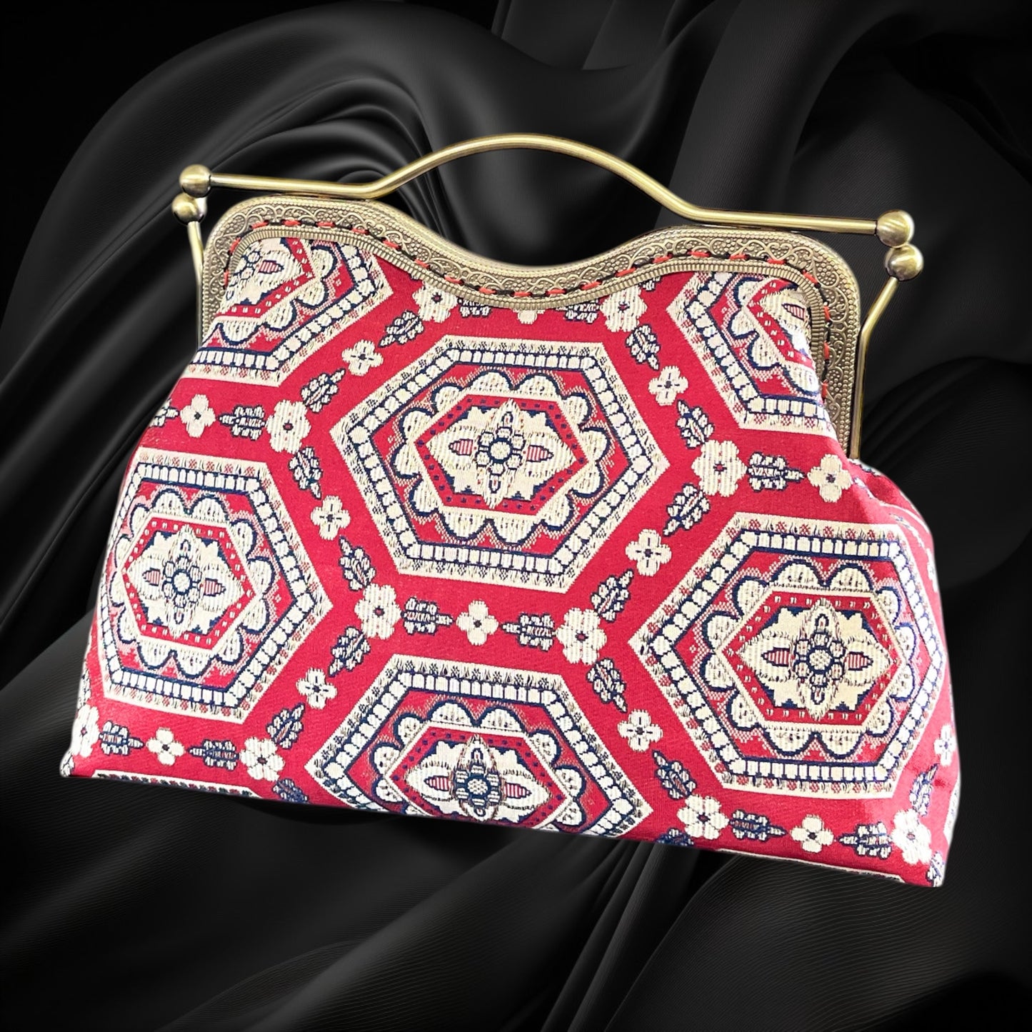 着物リメイクバッグ [No.1789]