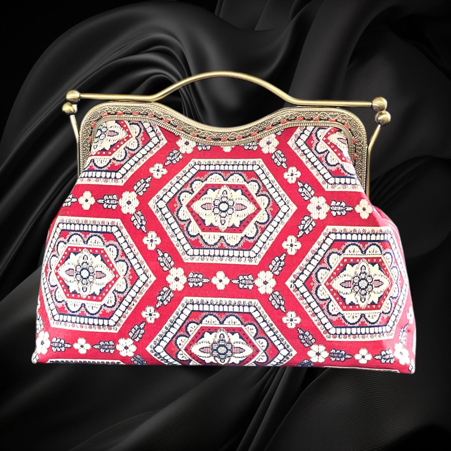 着物リメイクバッグ [No.1789]