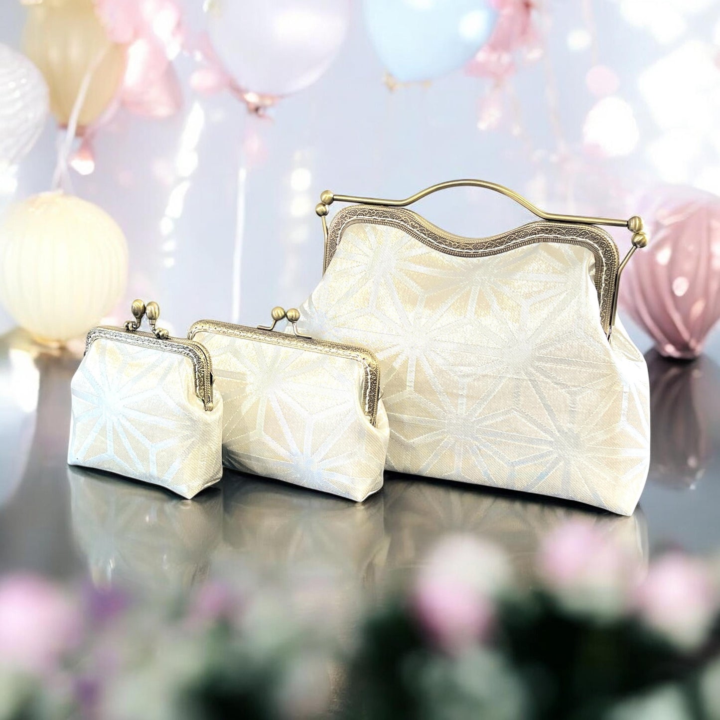 着物リメイクバッグ [No.1790]