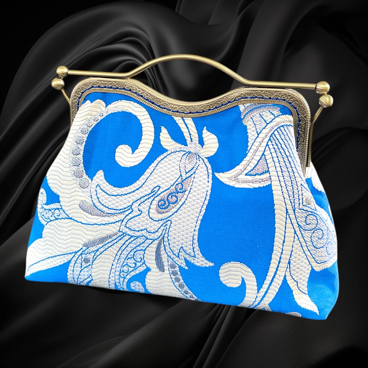 着物リメイクバッグ [No.1791]