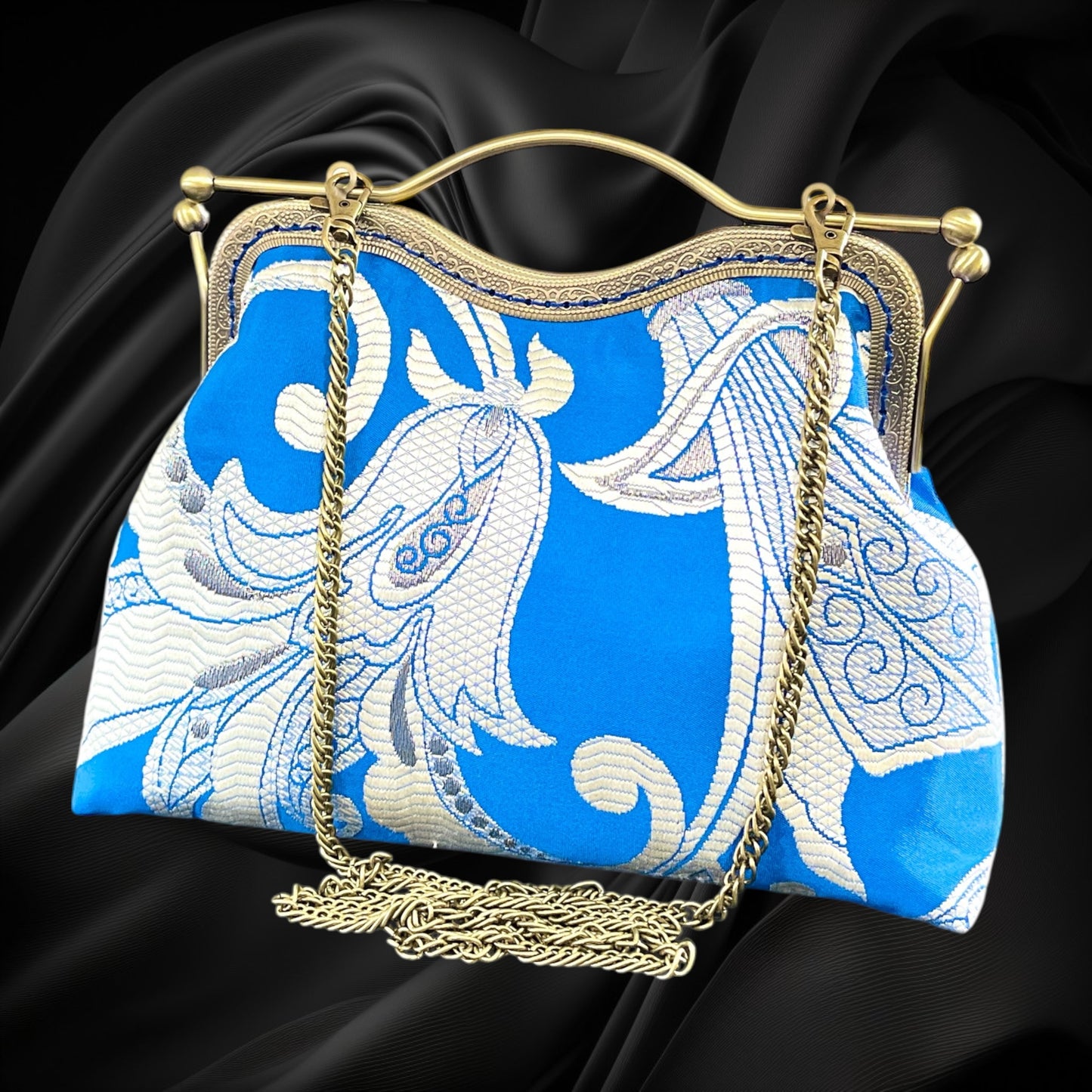 着物リメイクバッグ [No.1791]