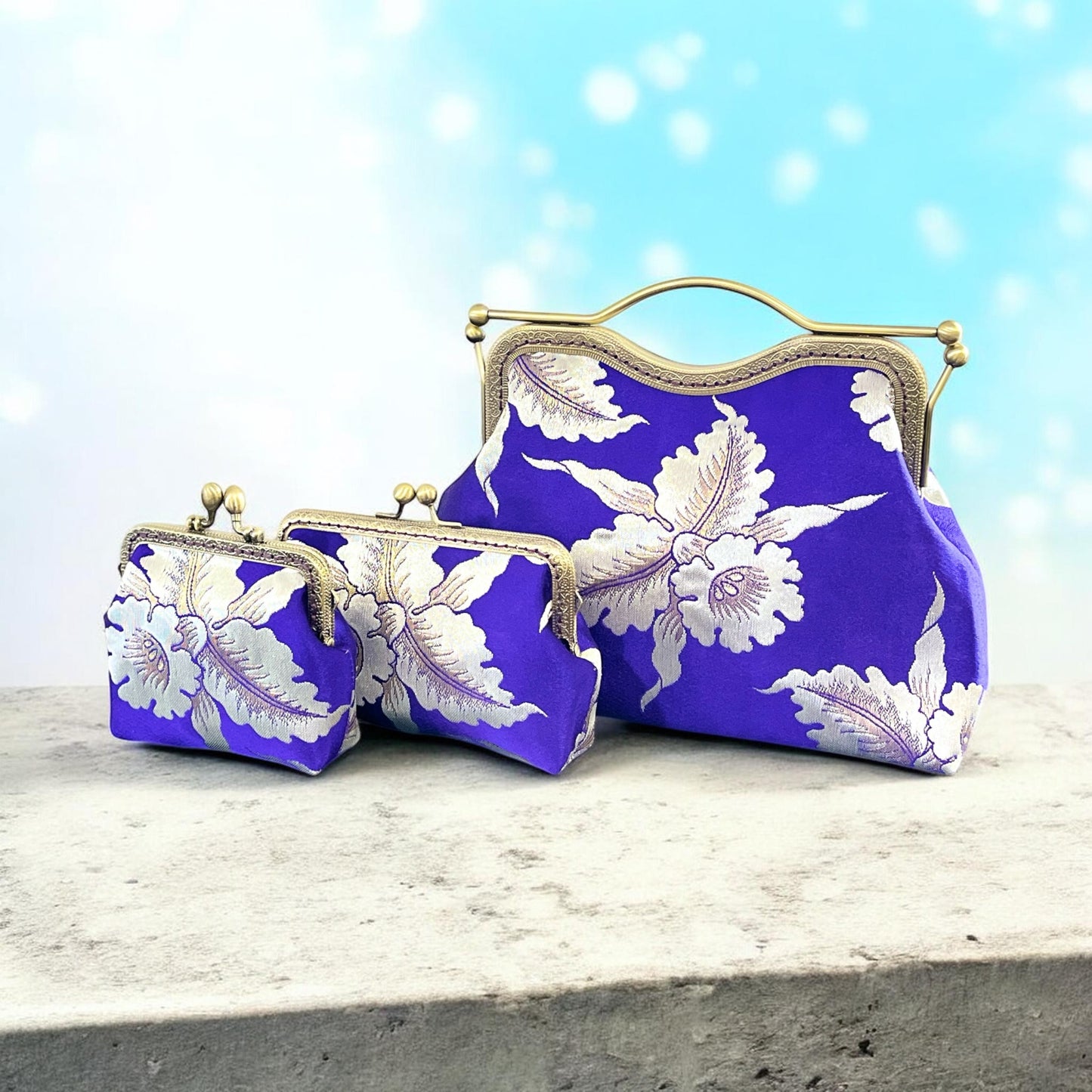 着物リメイクバッグ [No.1792]