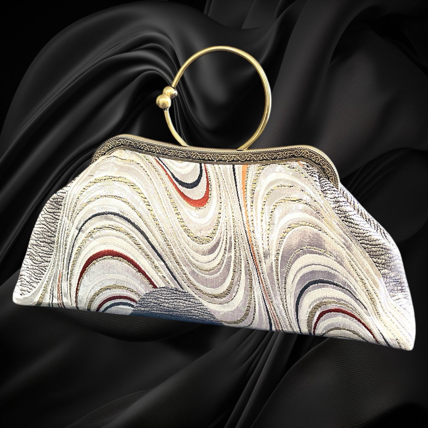 着物リメイクバッグ [No.1801]