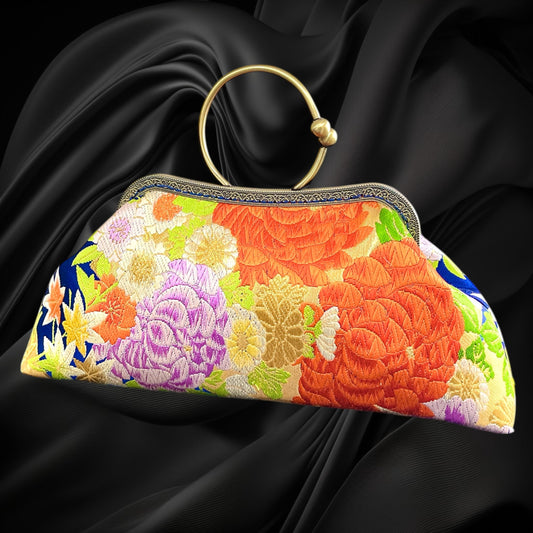 着物リメイクバッグ [No.1804]