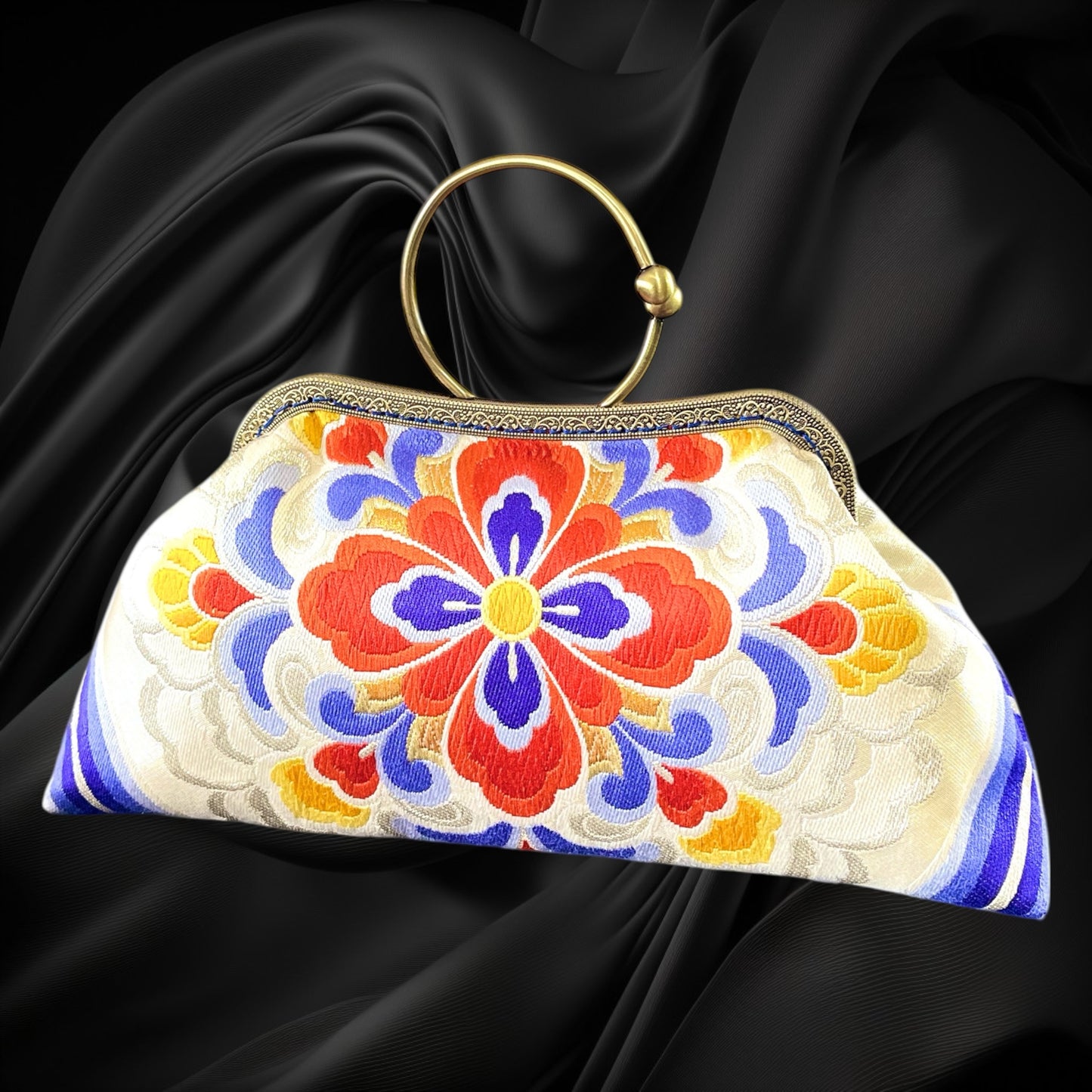 Kimono remake bag [No.1830]