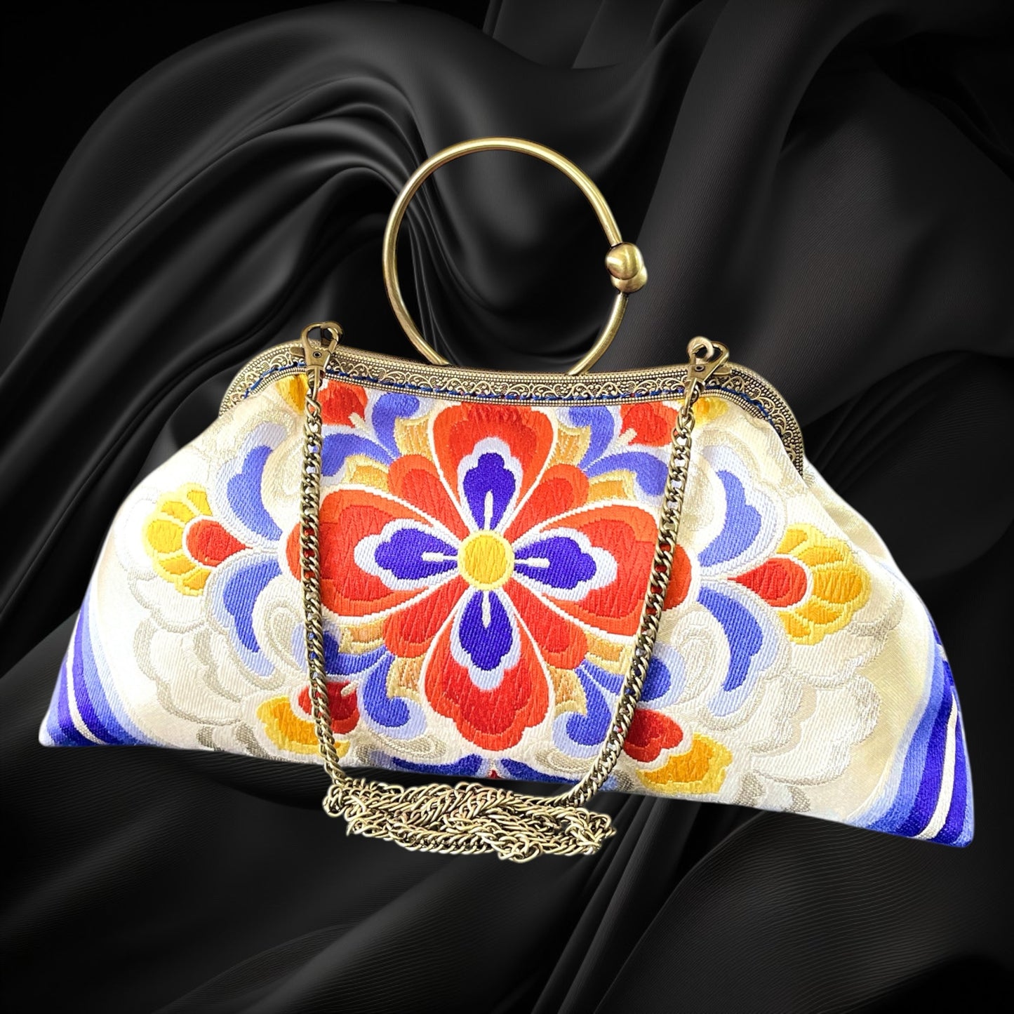Kimono remake bag [No.1830]