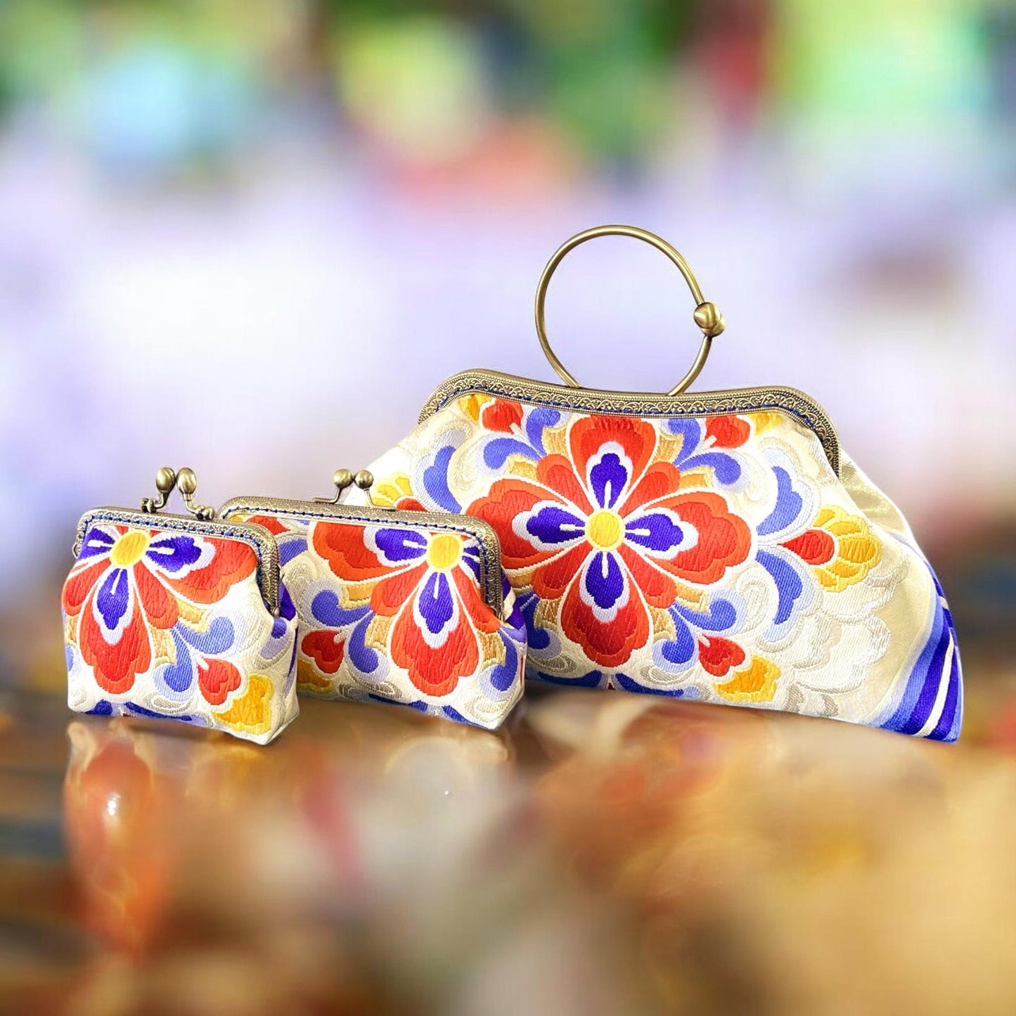 Kimono remake bag [No.1830]