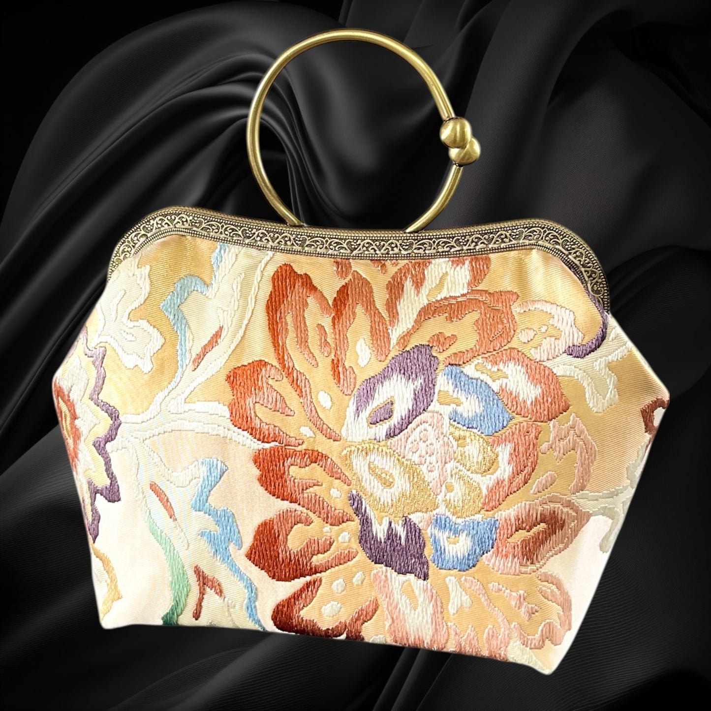 Kimono remake bag [No.1824]