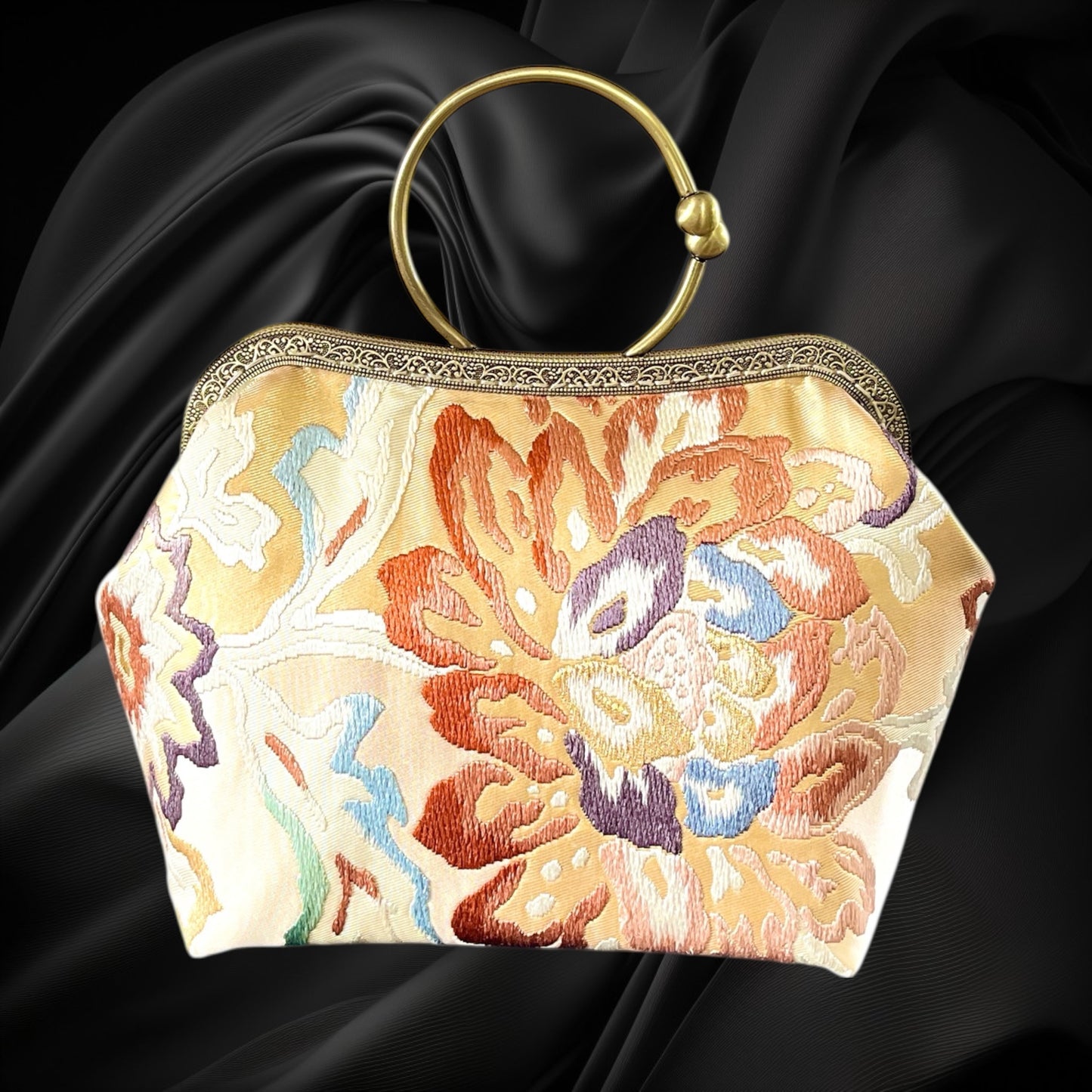 Kimono remake bag [No.1824]