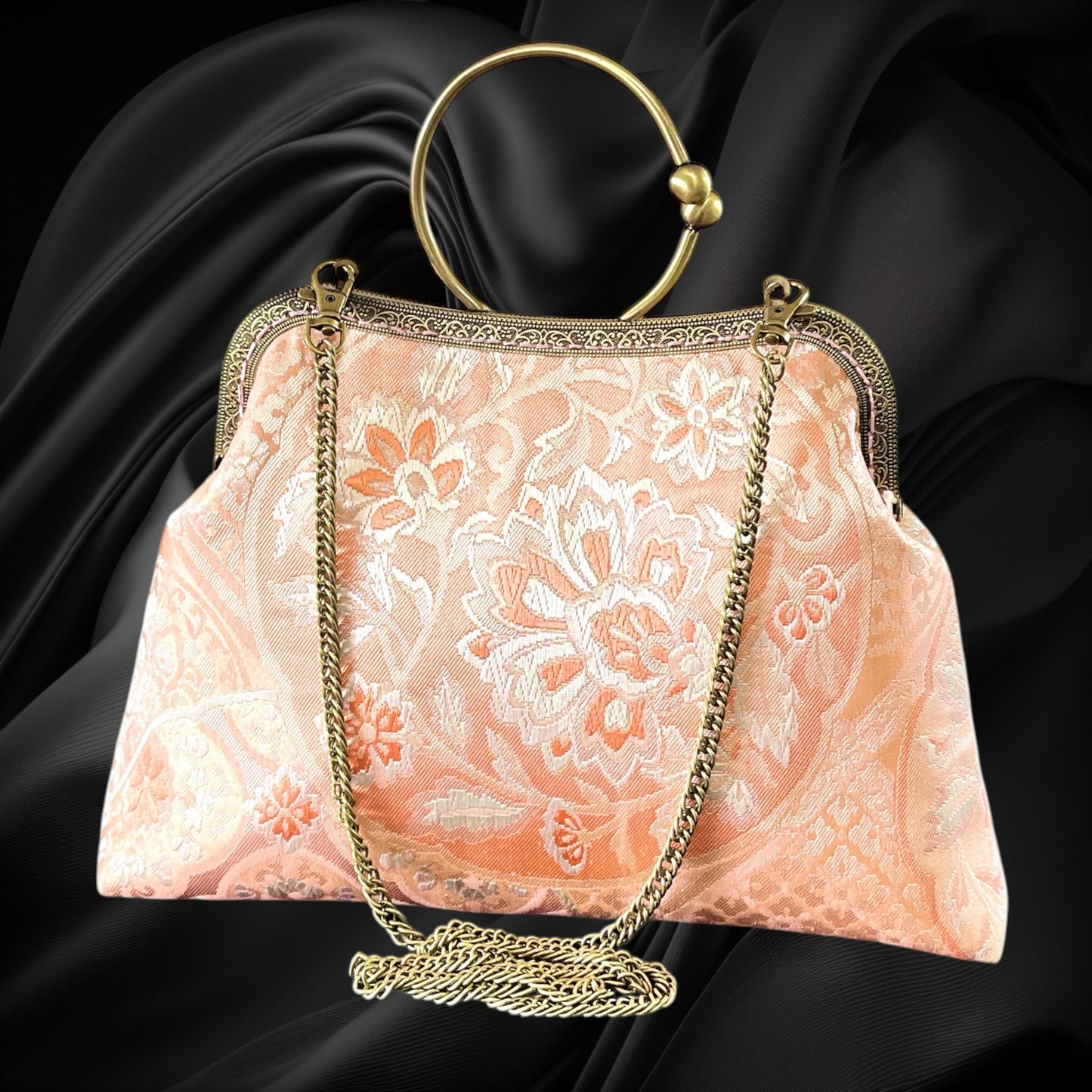 Kimono remake bag [No.1823]