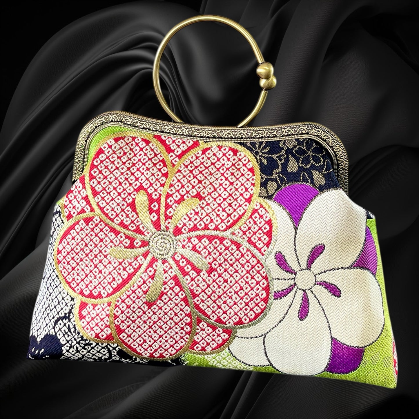 Kimono remake bag [No.1821]