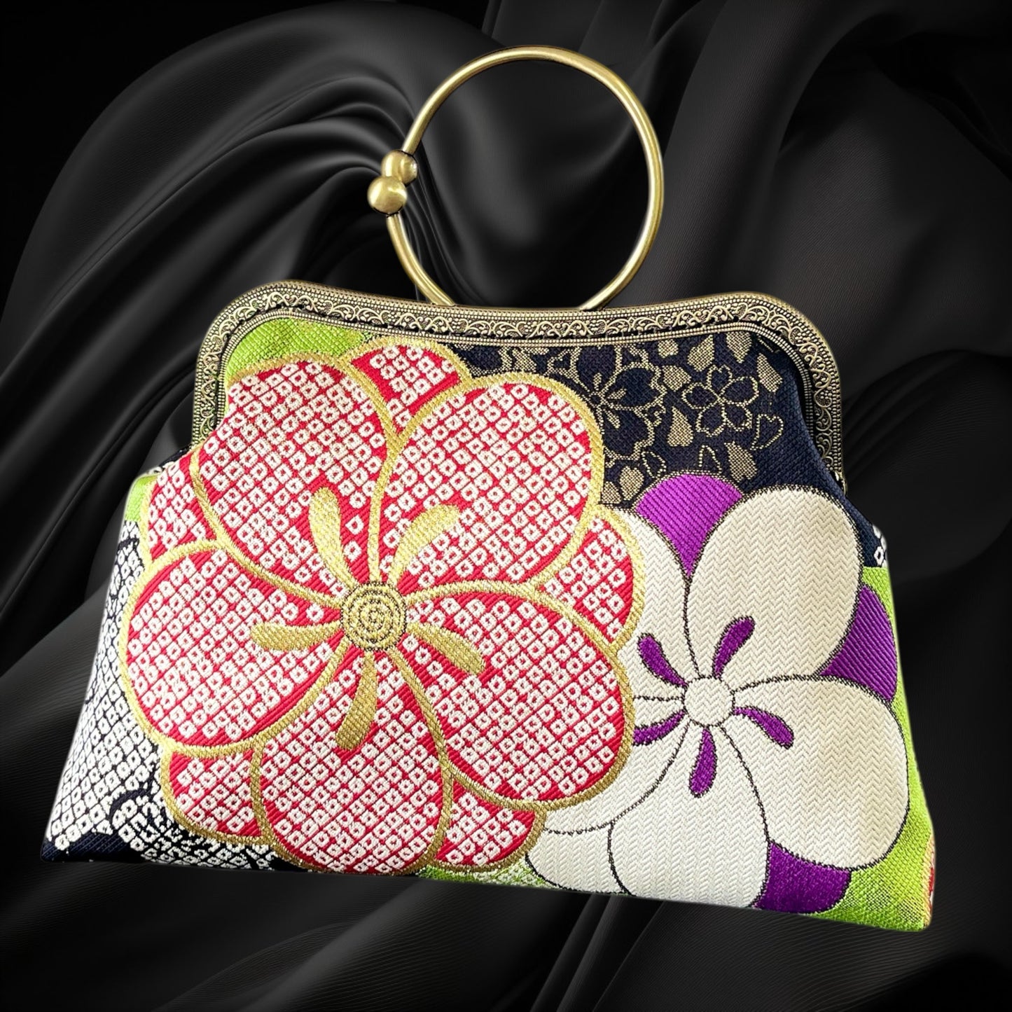 Kimono remake bag [No.1821]