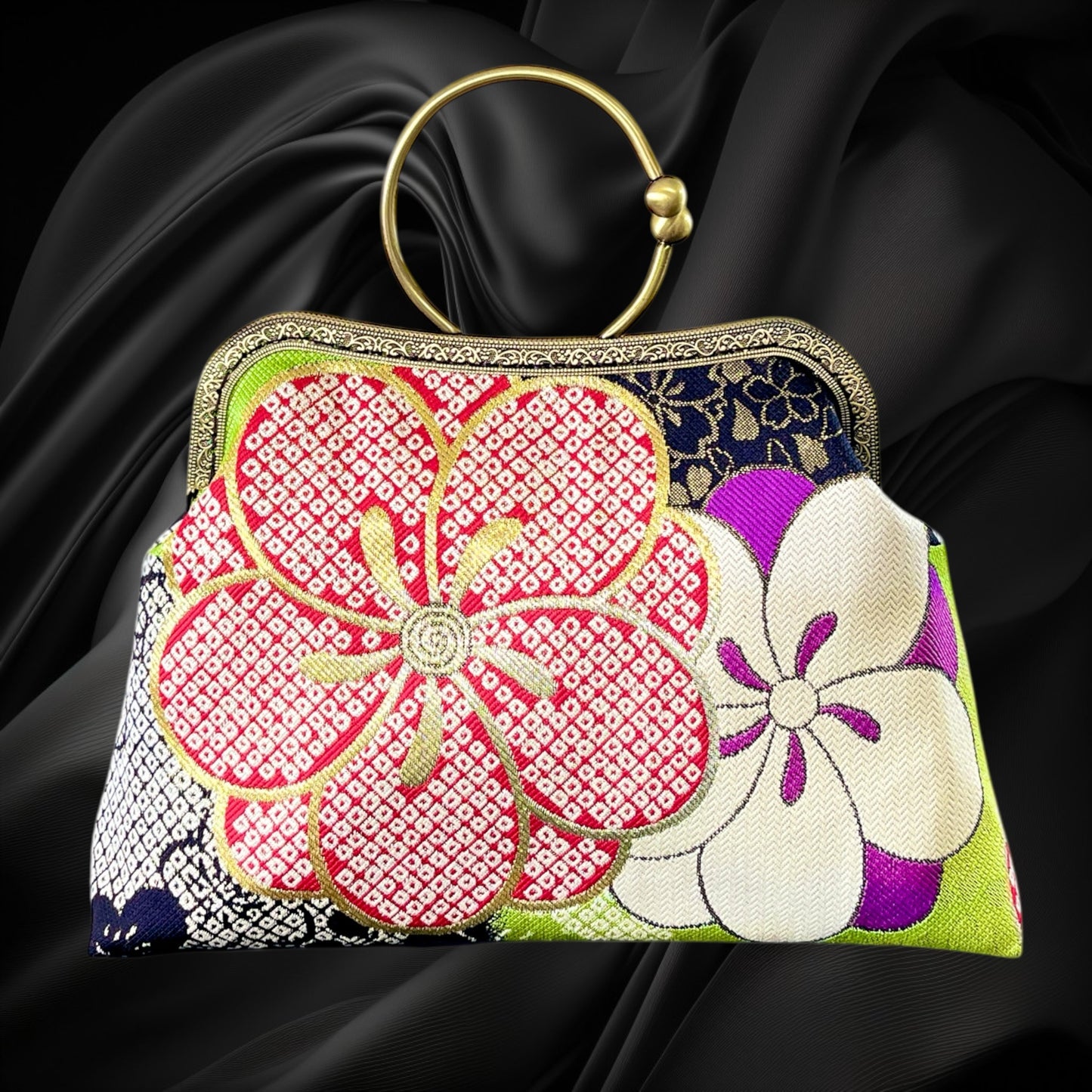 Kimono remake bag [No.1821]