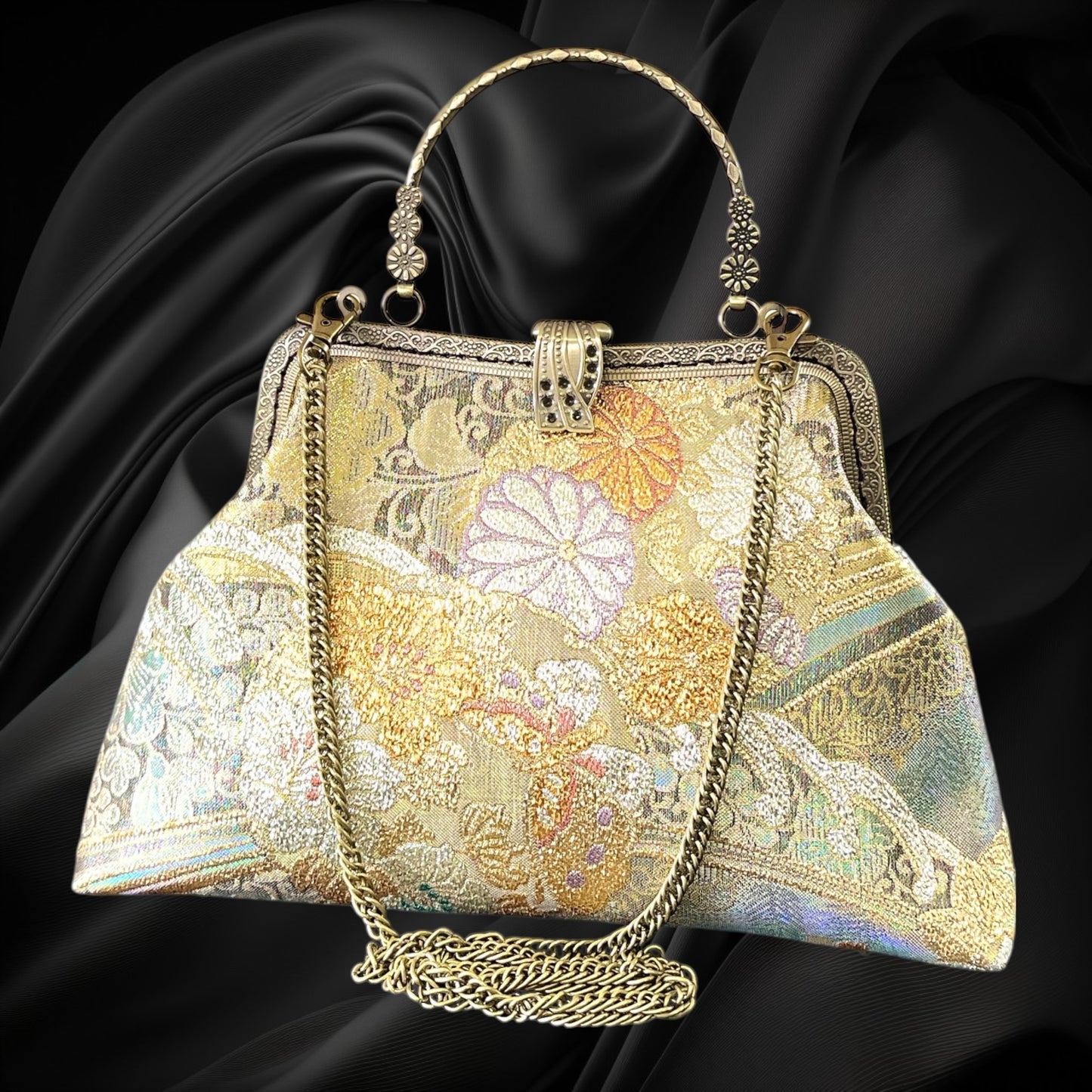 Kimono remake bag [No.1820]