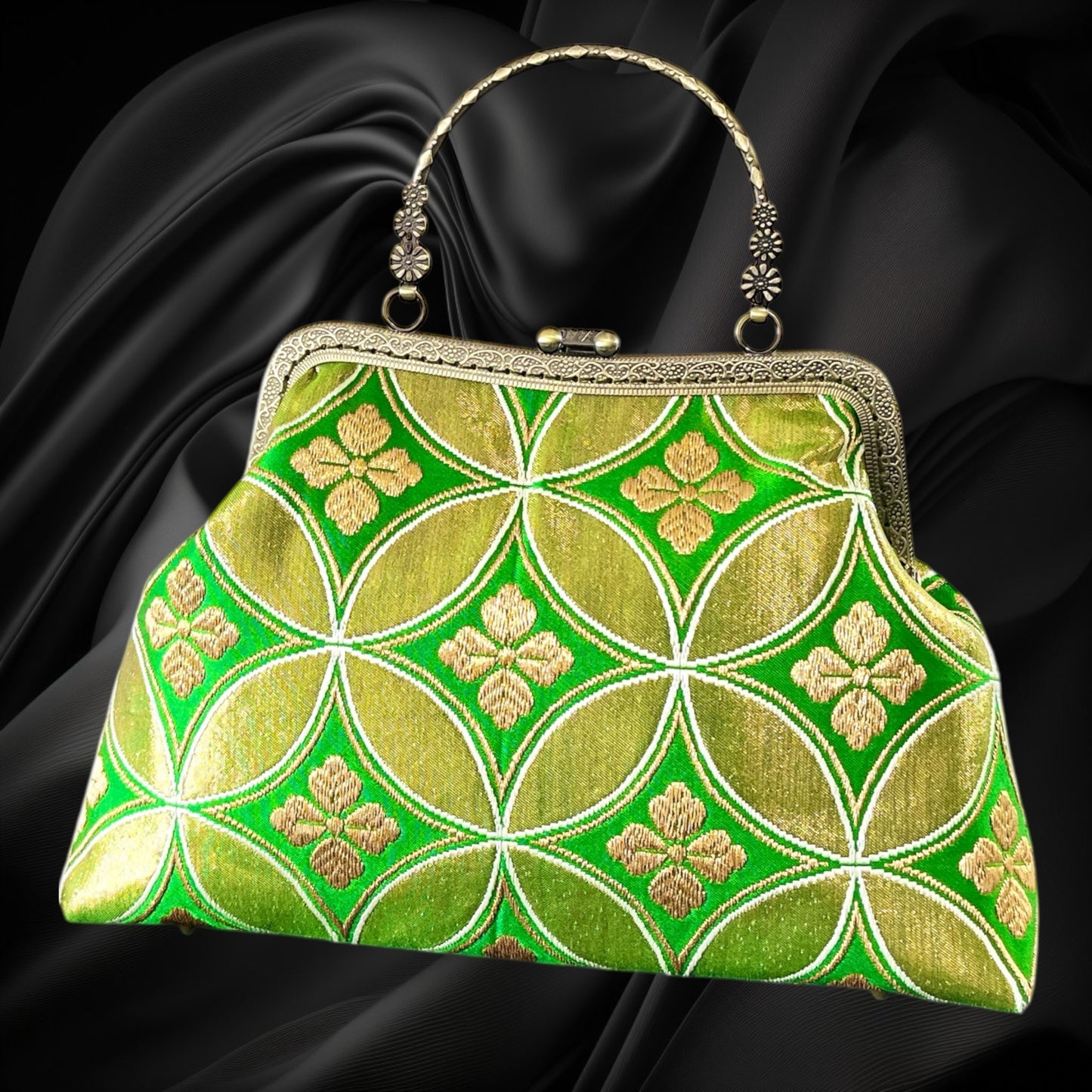 Kimono remake bag [No.1818]