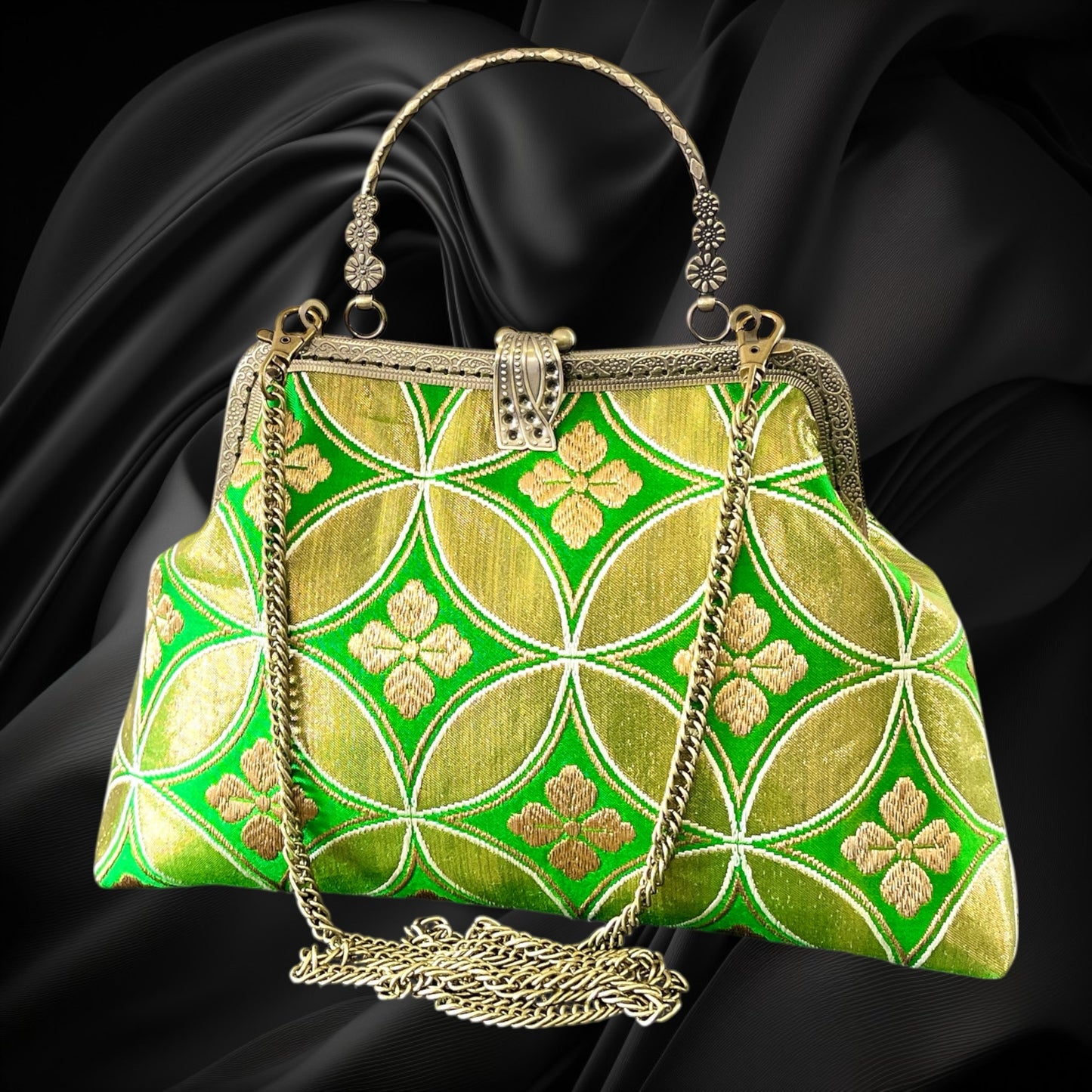 Kimono remake bag [No.1818]