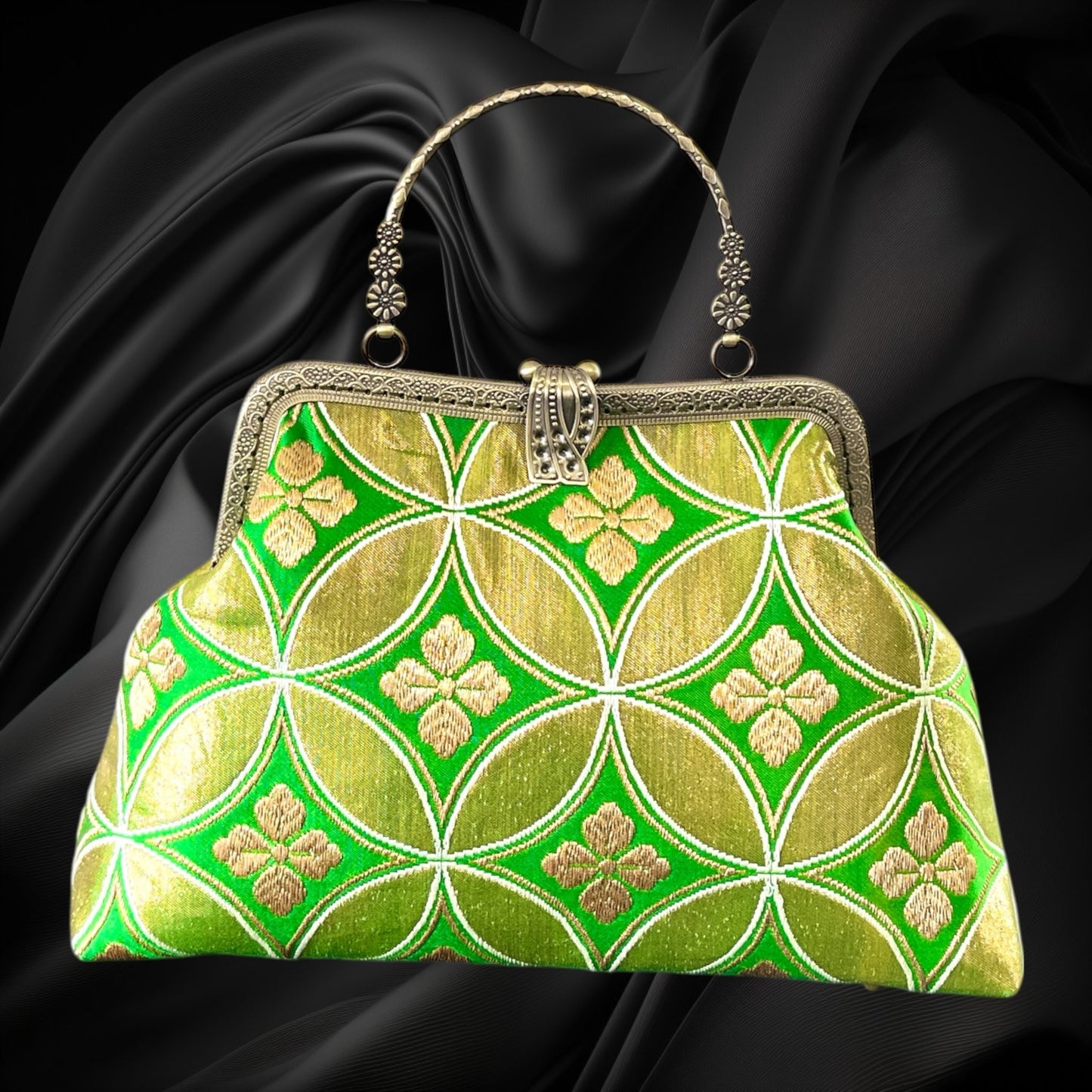 Kimono remake bag [No.1818]