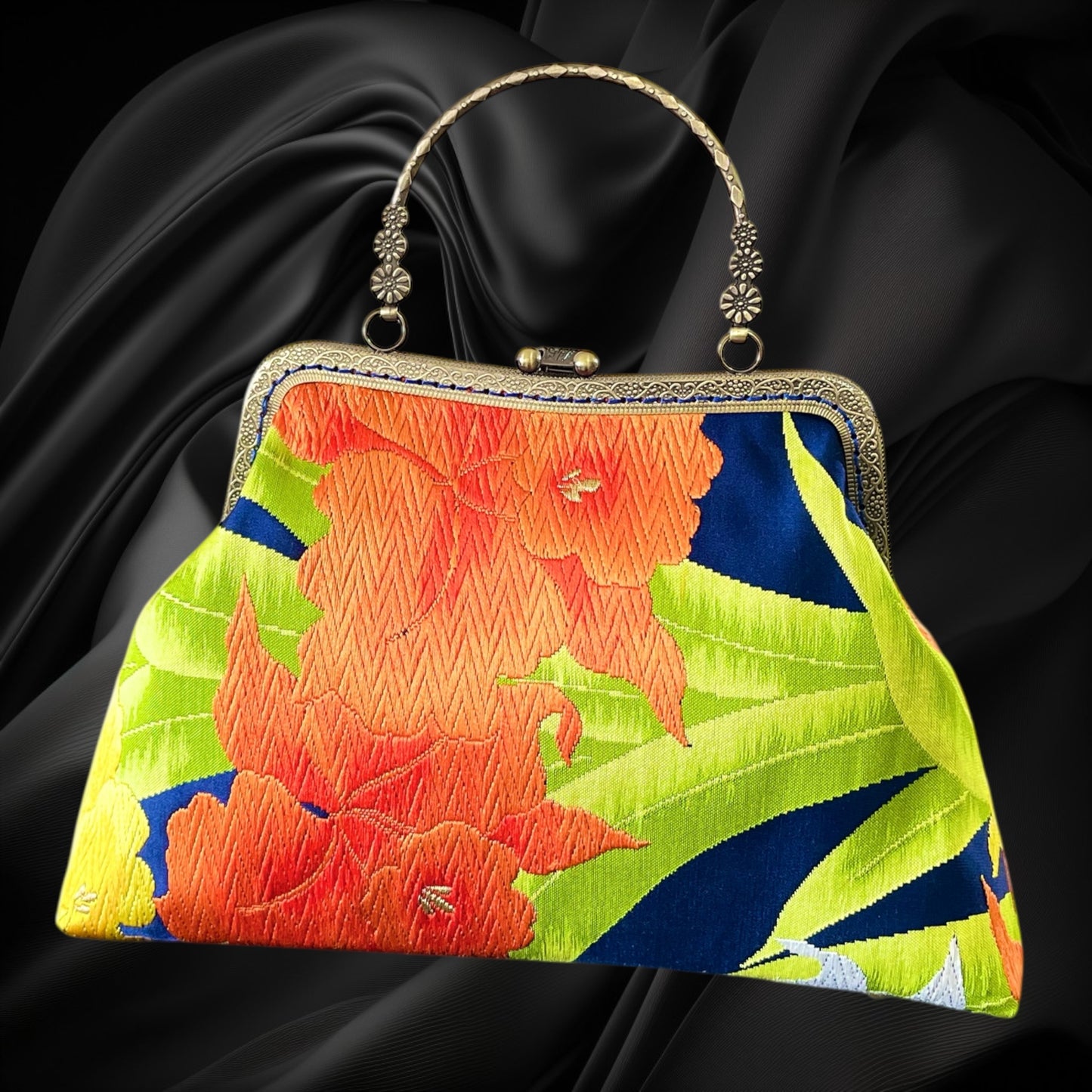 Kimono remake bag [No.1817]