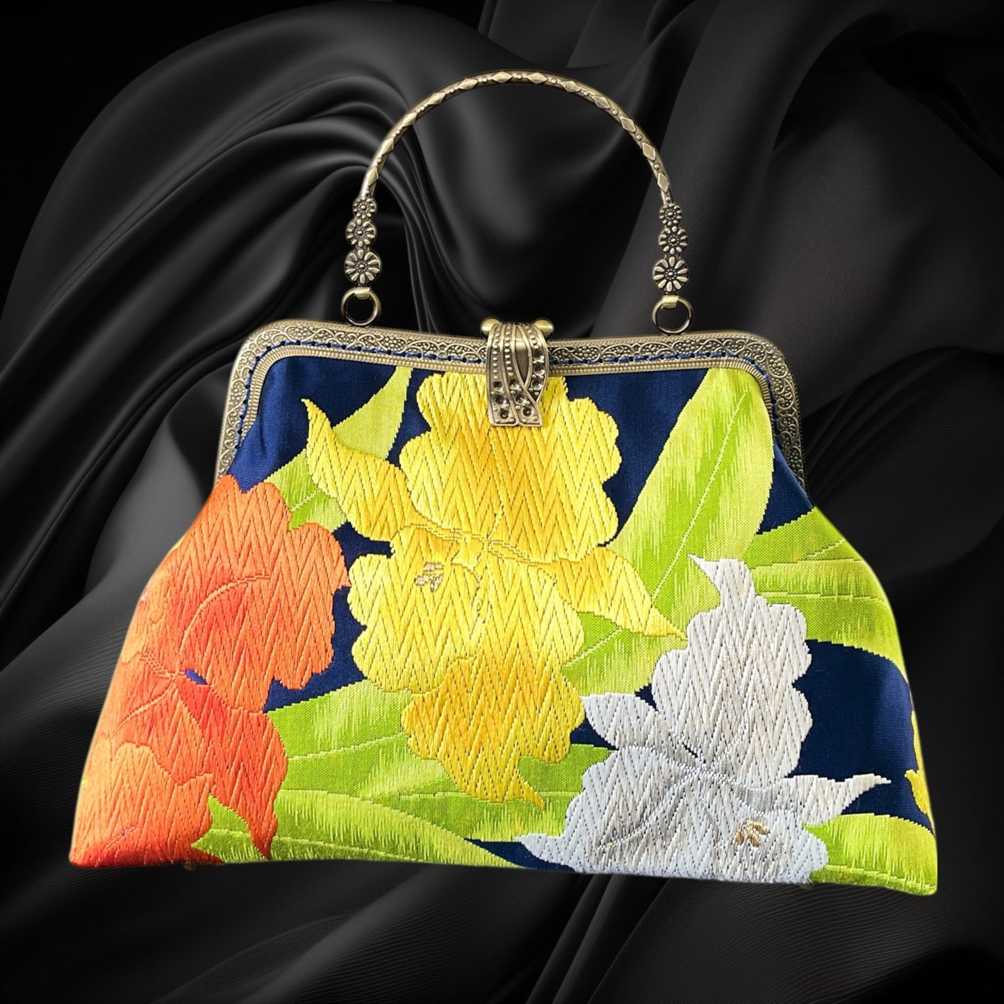 Kimono remake bag [No.1817]
