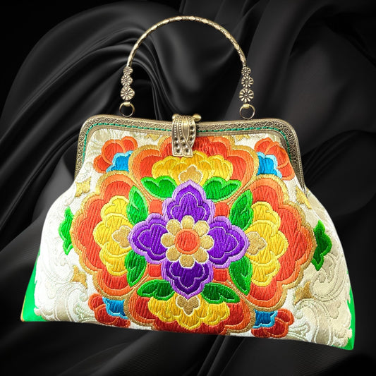 Kimono remake bag [No.1819]