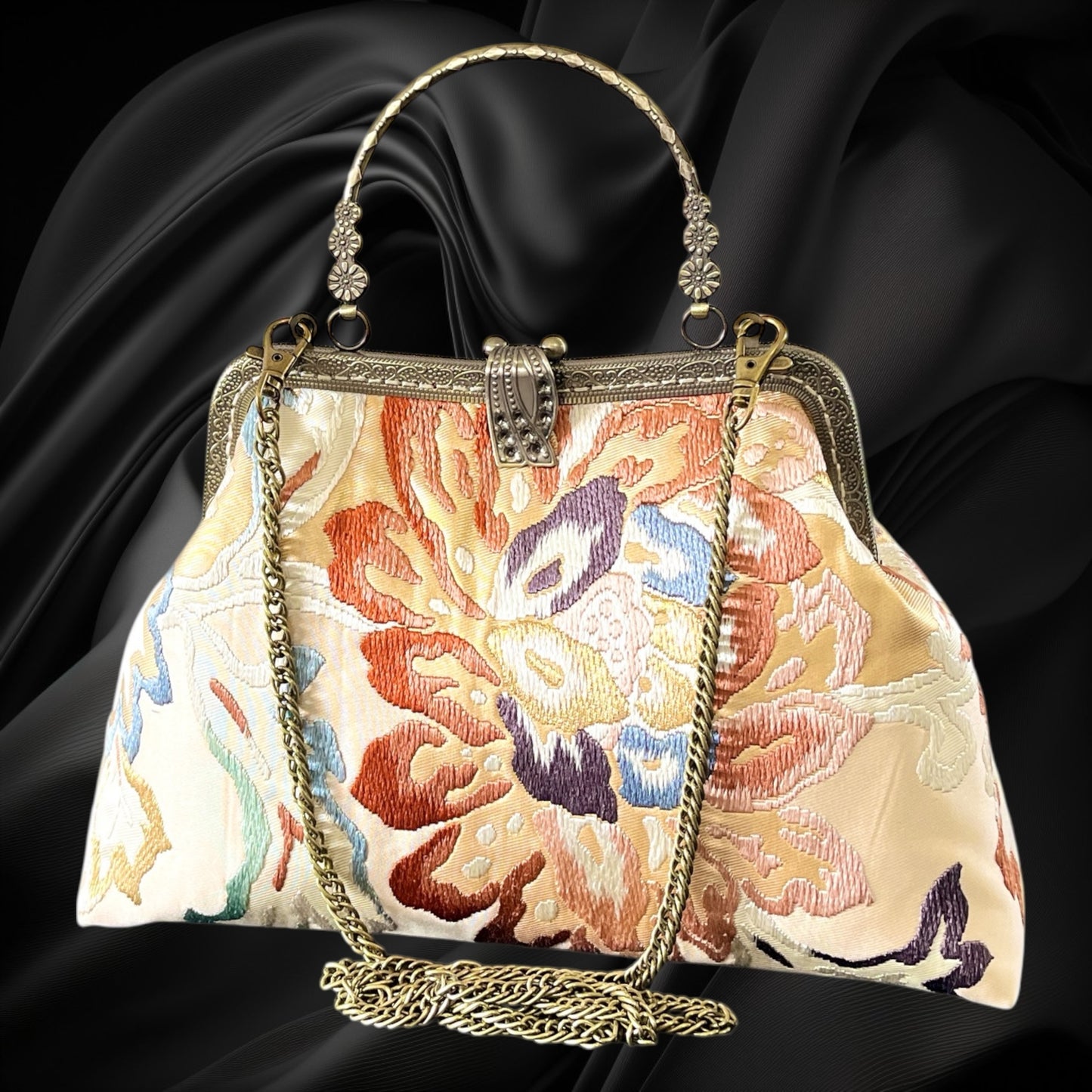 Kimono remake bag [No.1816]