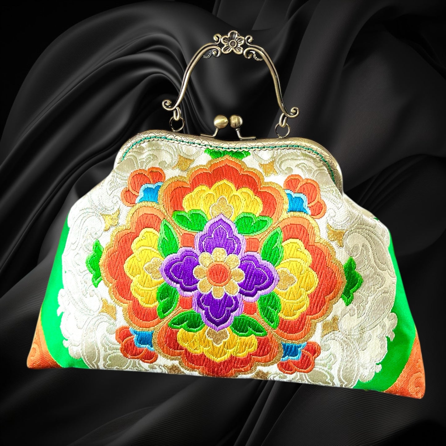 Kimono remake bag [No.1815]
