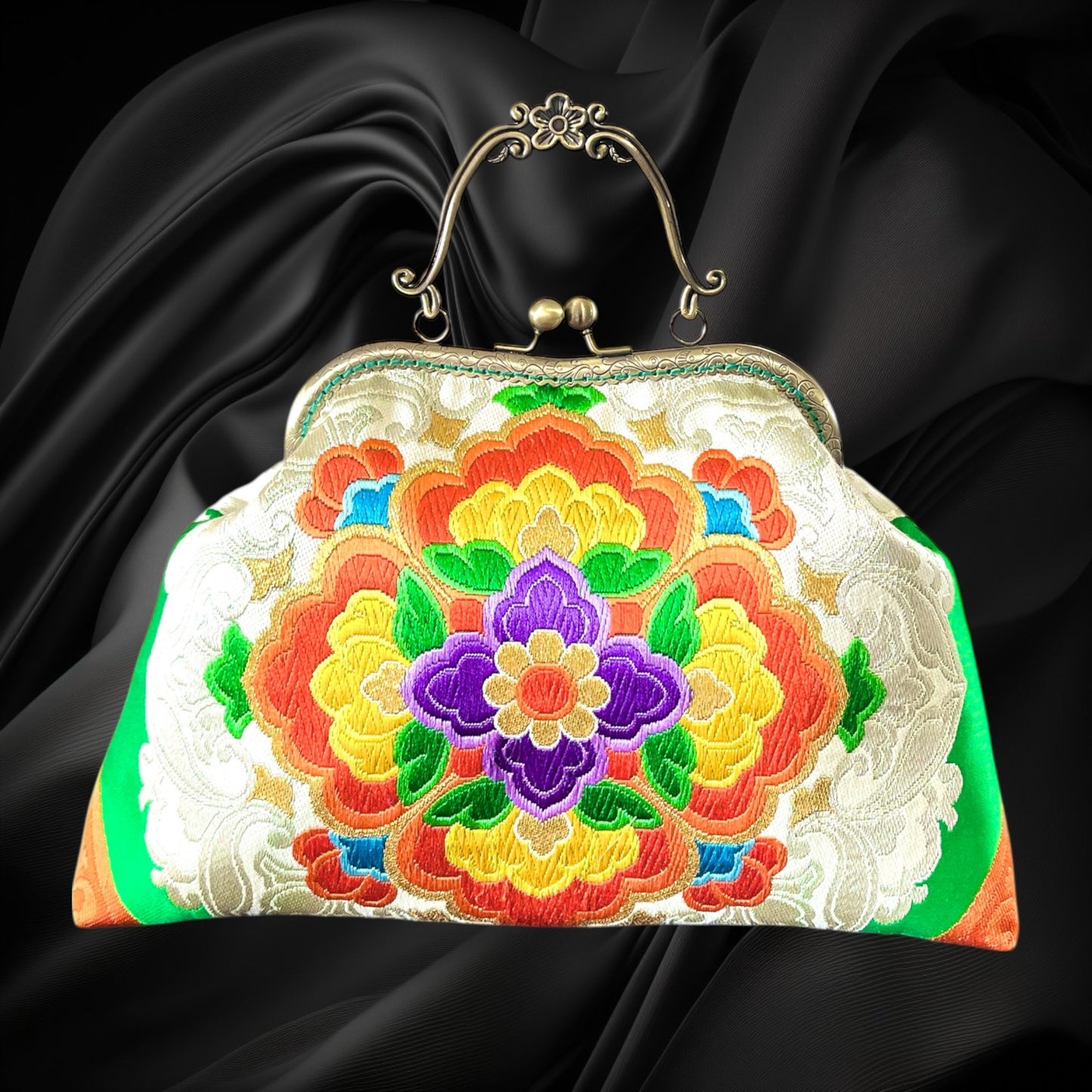 Kimono remake bag [No.1815]
