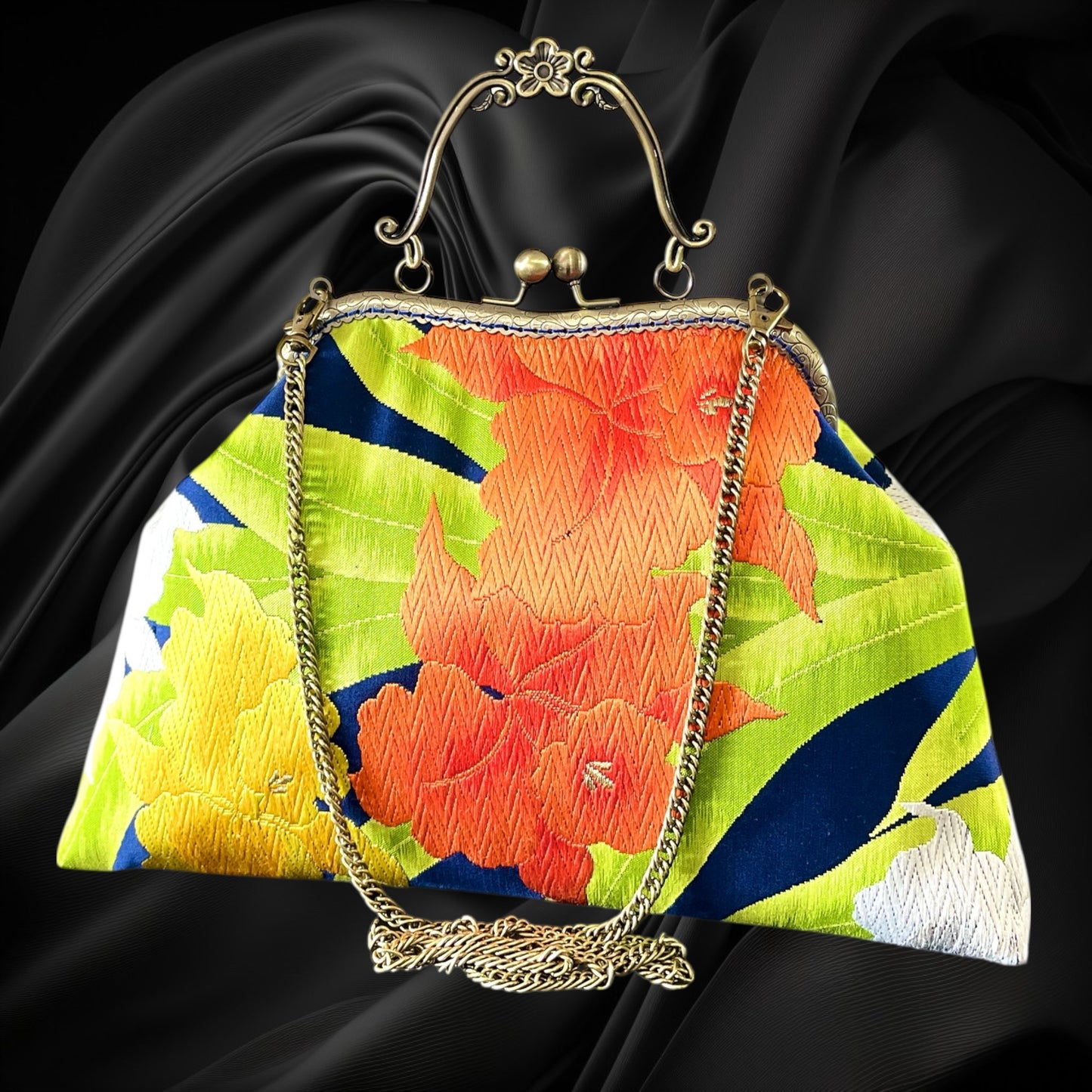 Kimono remake bag [No.1814]