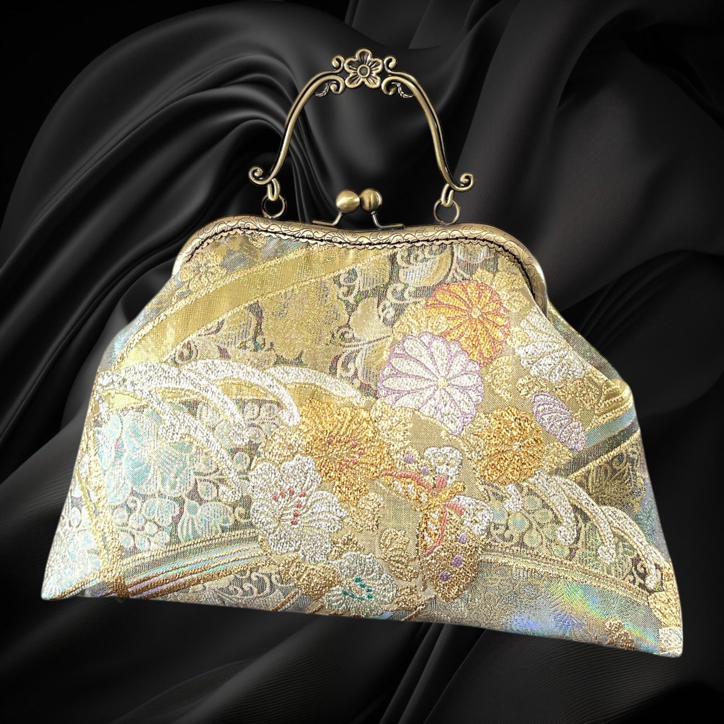 Kimono remake bag [No.1812]
