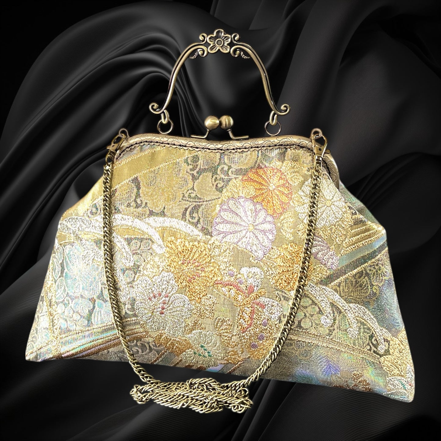 Kimono remake bag [No.1812]
