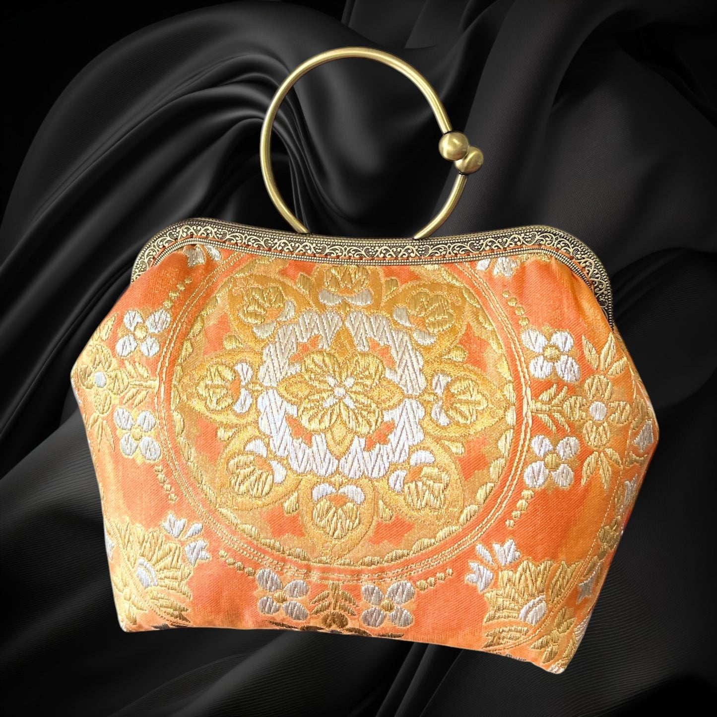 Kimono remake bag [No.1833]