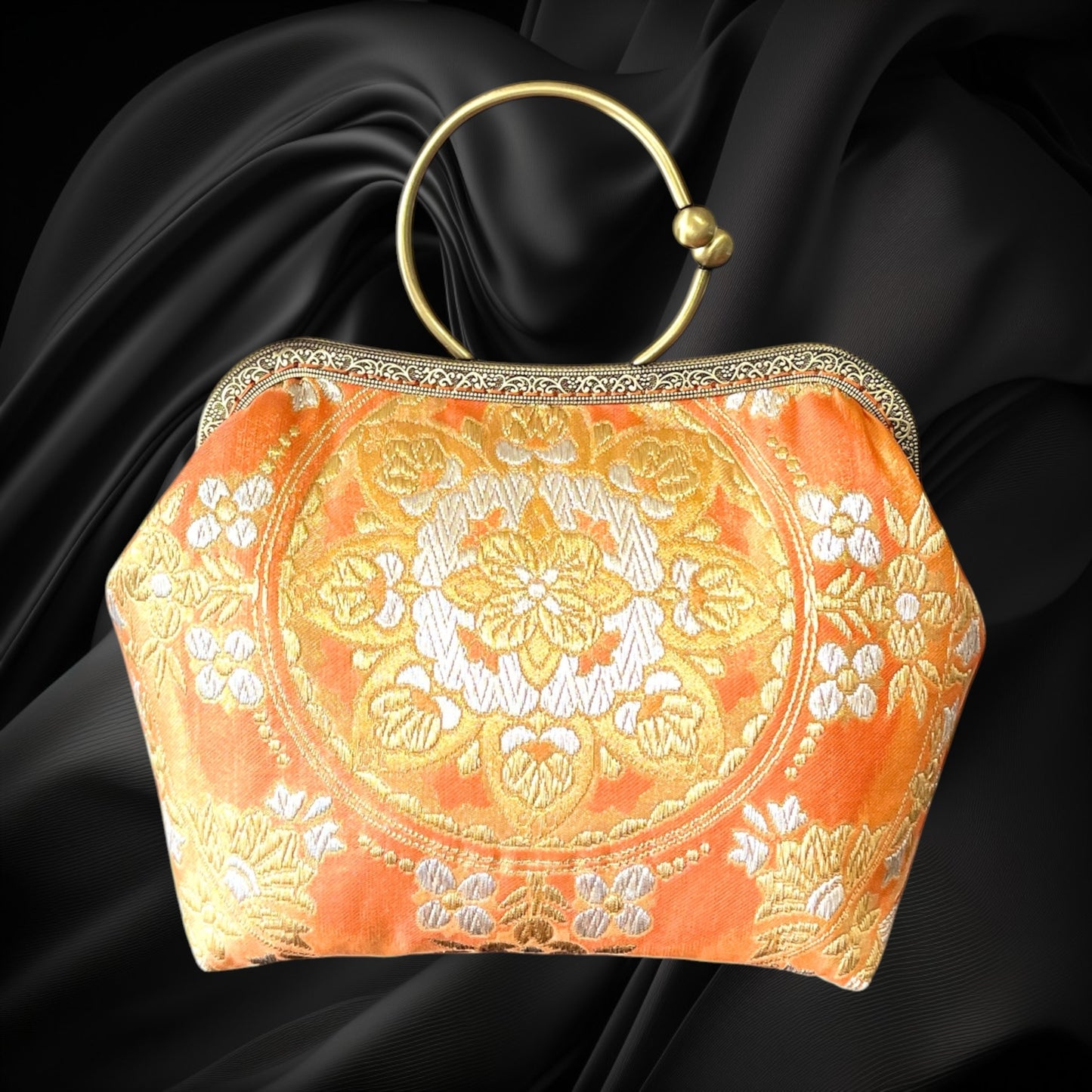 Kimono remake bag [No.1833]