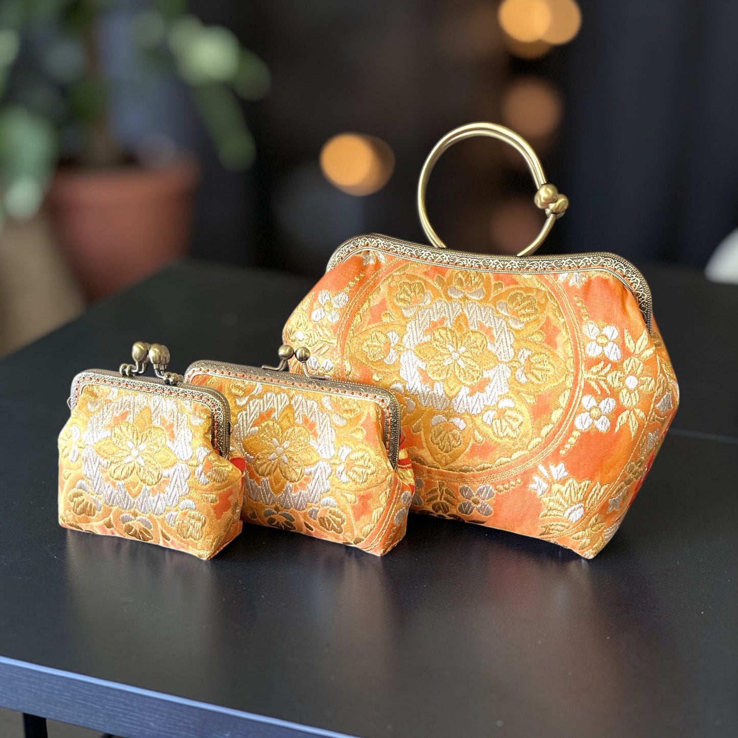 Kimono remake bag [No.1833]