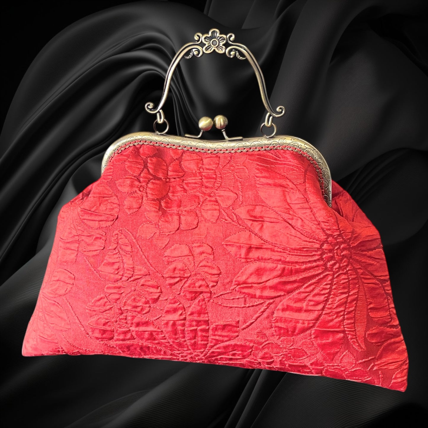 Kimono remake bag [No.1835]