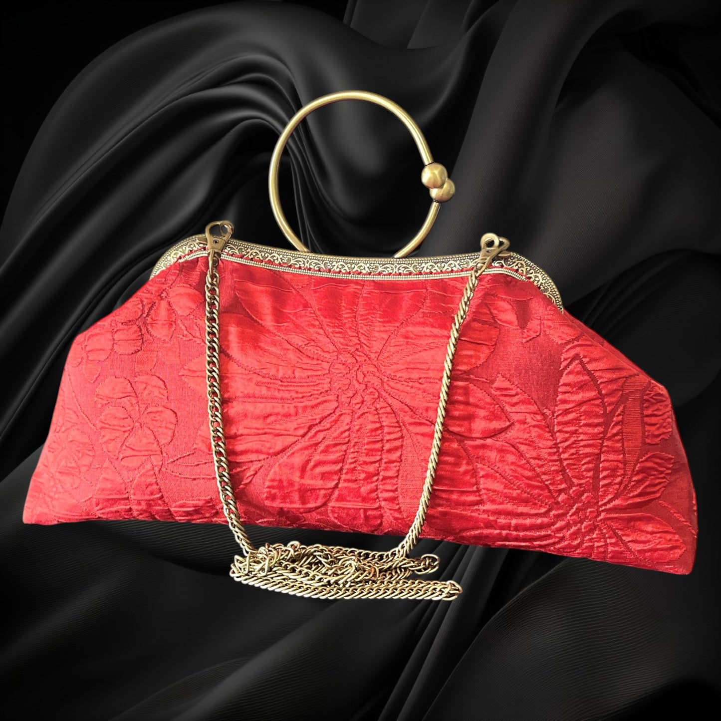 着物リメイクバッグ [No.1847]