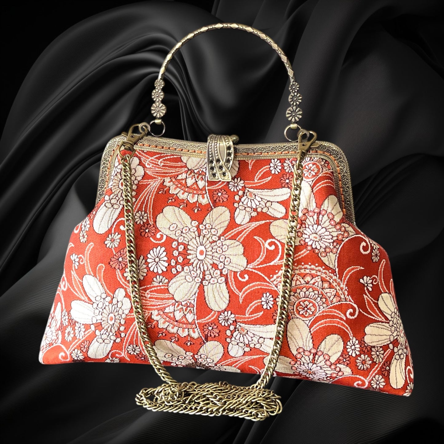 Kimono remake bag [No.1841]