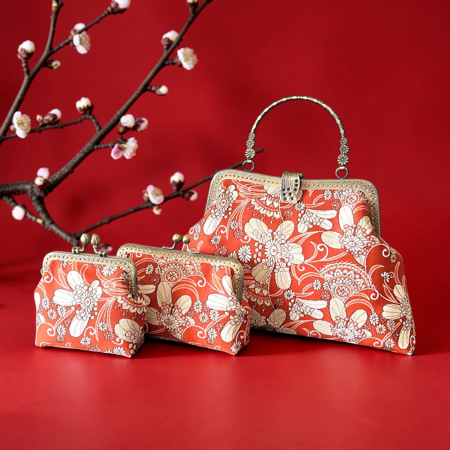 Kimono remake bag [No.1841]