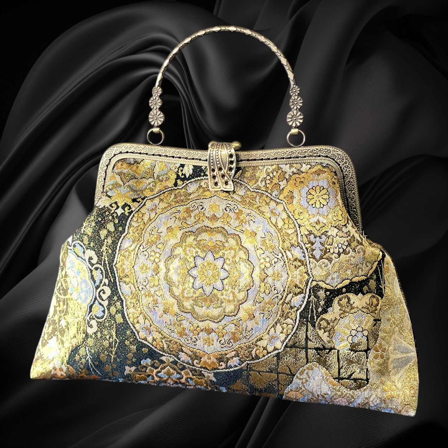 Kimono remake bag [No.1842]